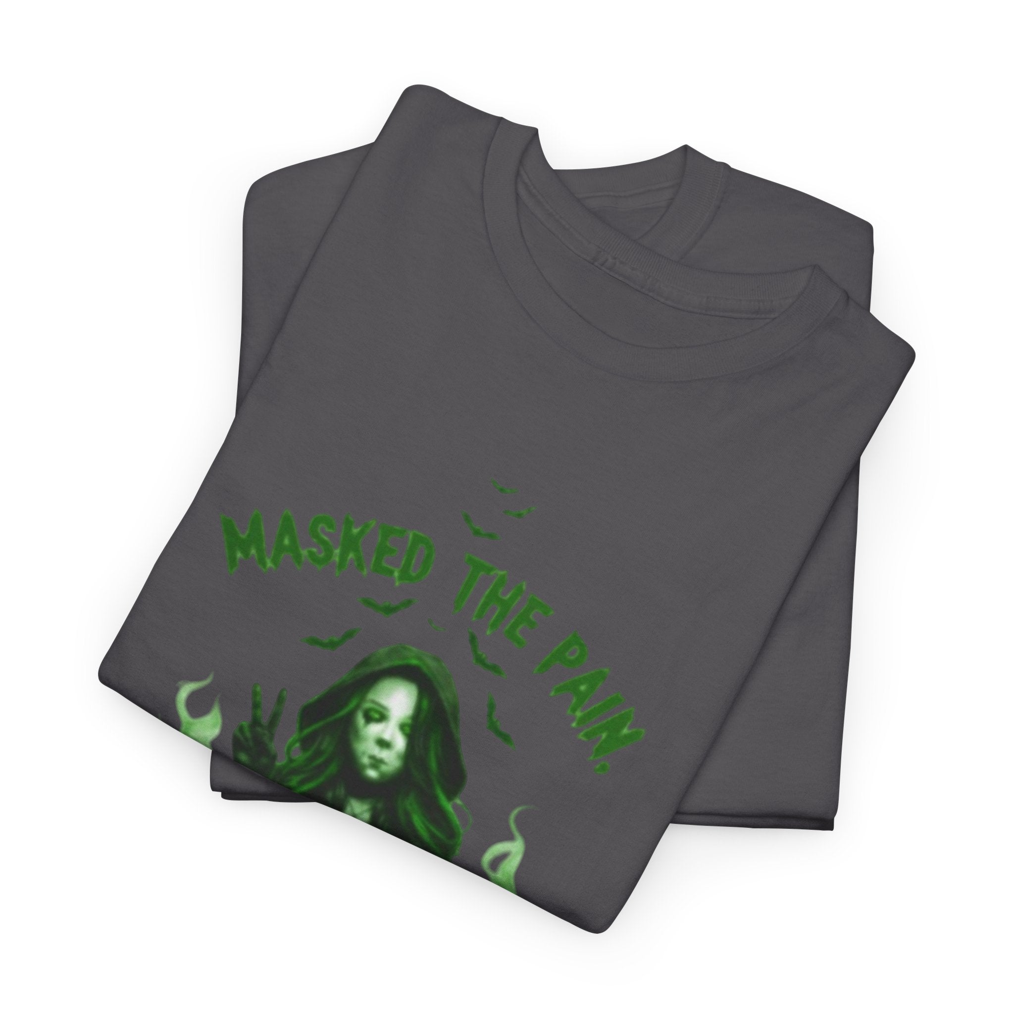 Recovery Awareness Tee, Masked The Pain Shirt, Unisex Cotton T-Shirt, Support Mental Health, Gift for Friends and Family, Recovery [...]