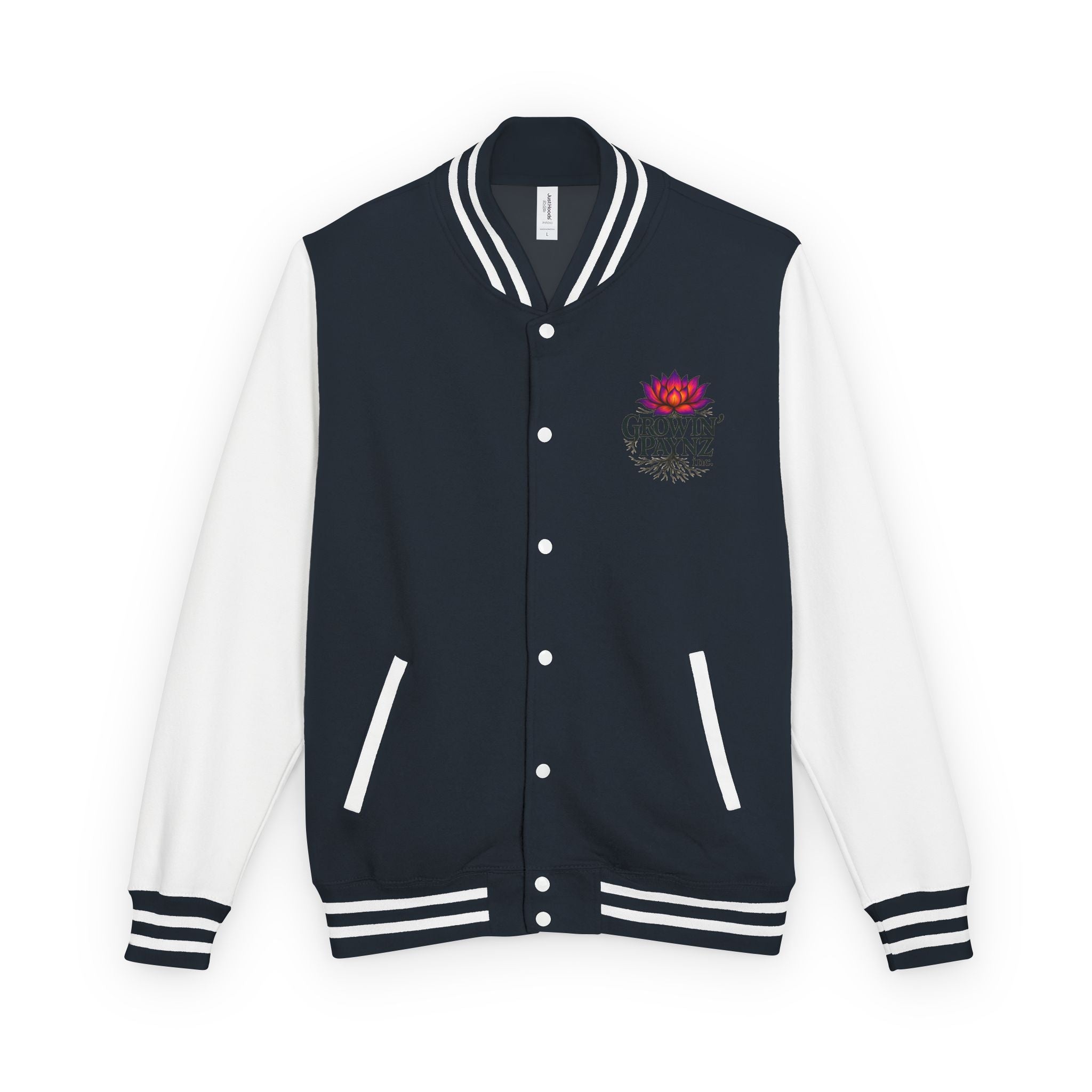 Unisex Heavyweight Letterman Jacket with Unique Graphic Design, Trendy Varsity Style, Casual Outerwear, Gift for Him/Her, Perfect for [...]