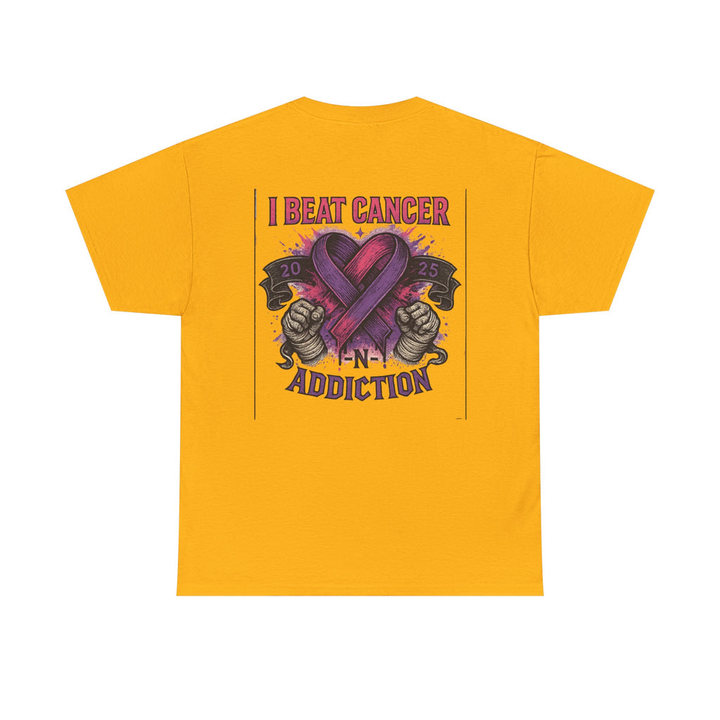 Inspirational Unisex Tee for Cancer Awareness, Beat Cancer Apparel, Gift for Fighters, Recovery Support T-Shirt, Celebration of Strength