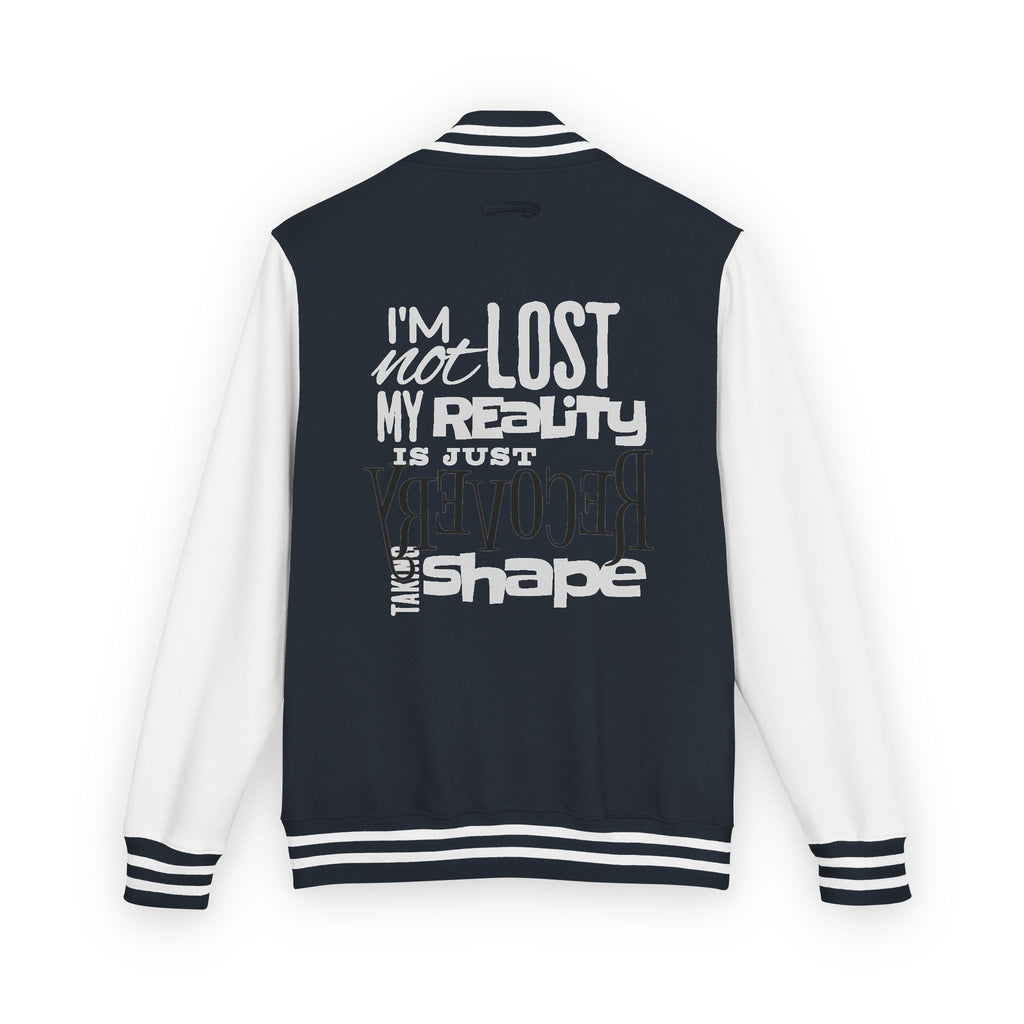 Unisex Heavyweight Letterman Jacket - Retro Style, Motivational Quote, Jacket for Sports Lovers, College Apparel, Gift for Graduates