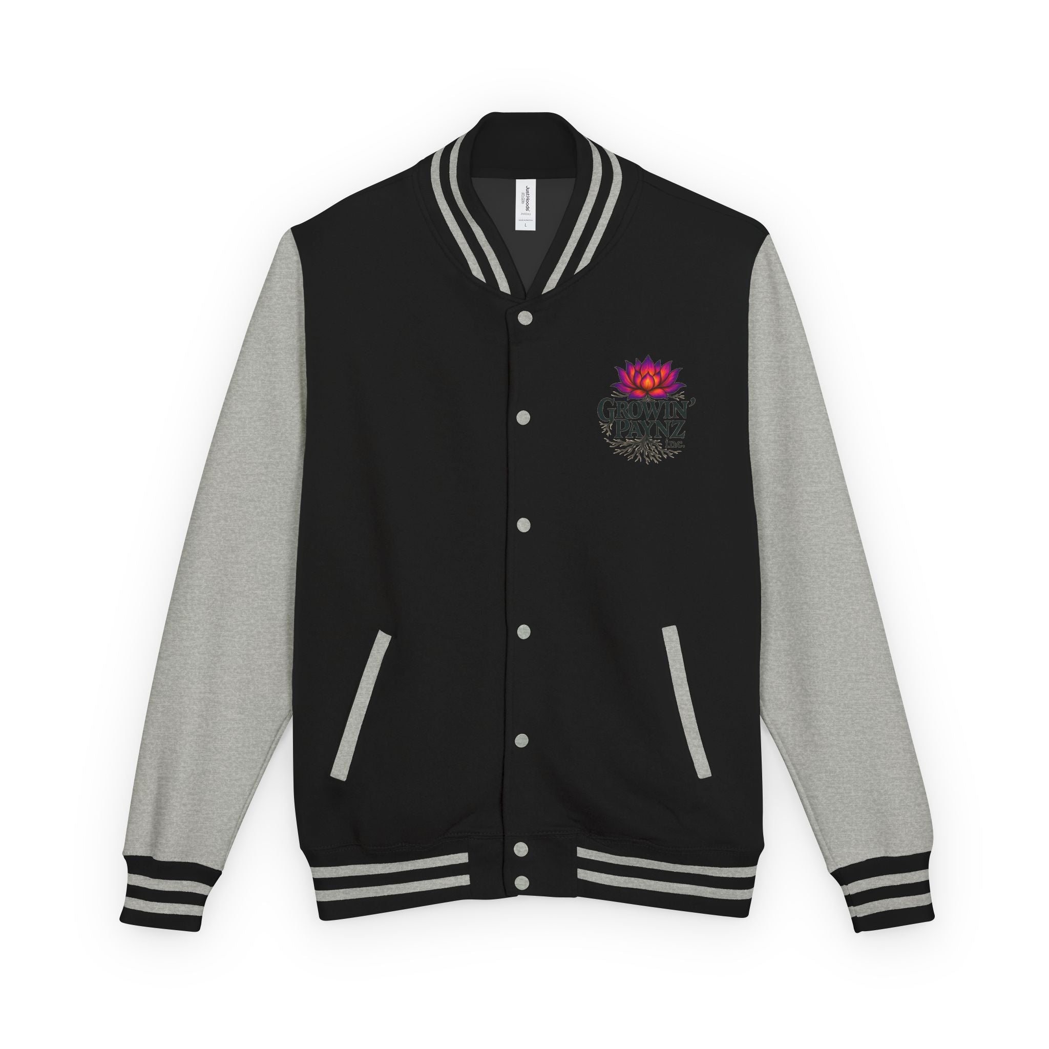 Unisex Heavyweight Letterman Jacket with Unique Graphic Design, Trendy Varsity Style, Casual Outerwear, Gift for Him/Her, Perfect for [...]