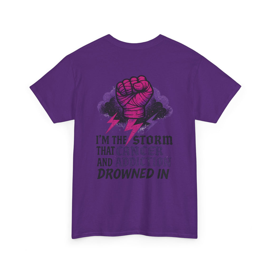 Empowering Unisex T-Shirt, Cancer Awareness Tee, Addiction Recovery Shirt, Inspirational Gift, Motivational Apparel