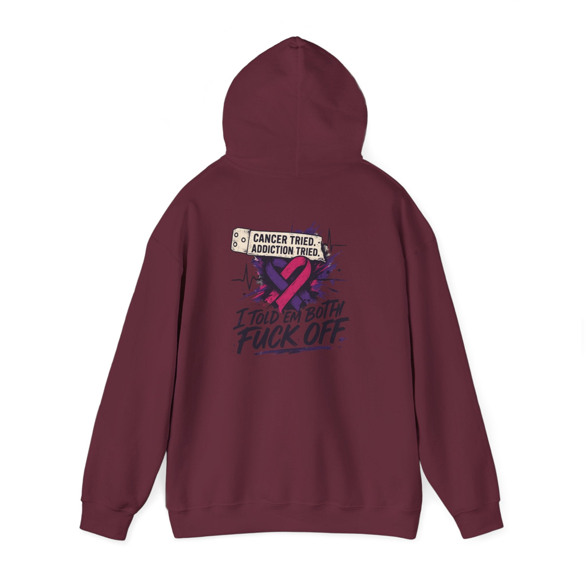 Recovery Themed Unisex Hoodie, Cozy Casual Wear, Cancer Awareness Apparel, Supportive Gift for Friends and Family, Perfect for Fall [...]