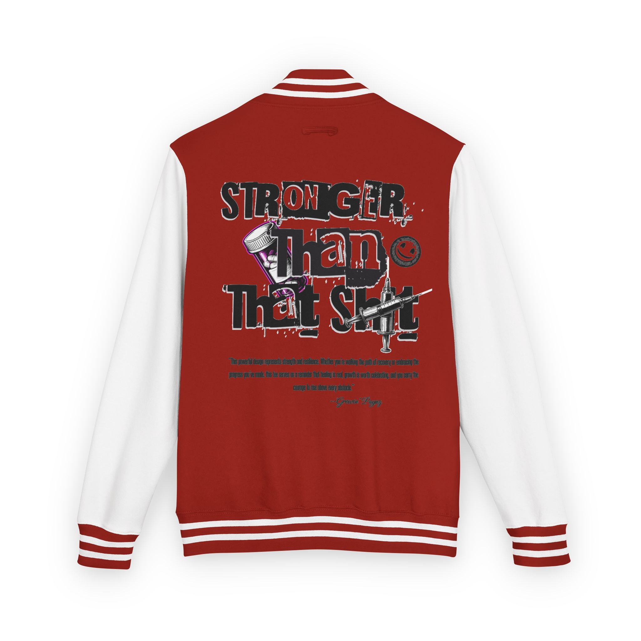 Unisex Heavyweight Letterman Jacket - Bold Statement Piece for Champions, College Apparel, Trendy Outerwear, Sports Team Jacket, Gift [...]