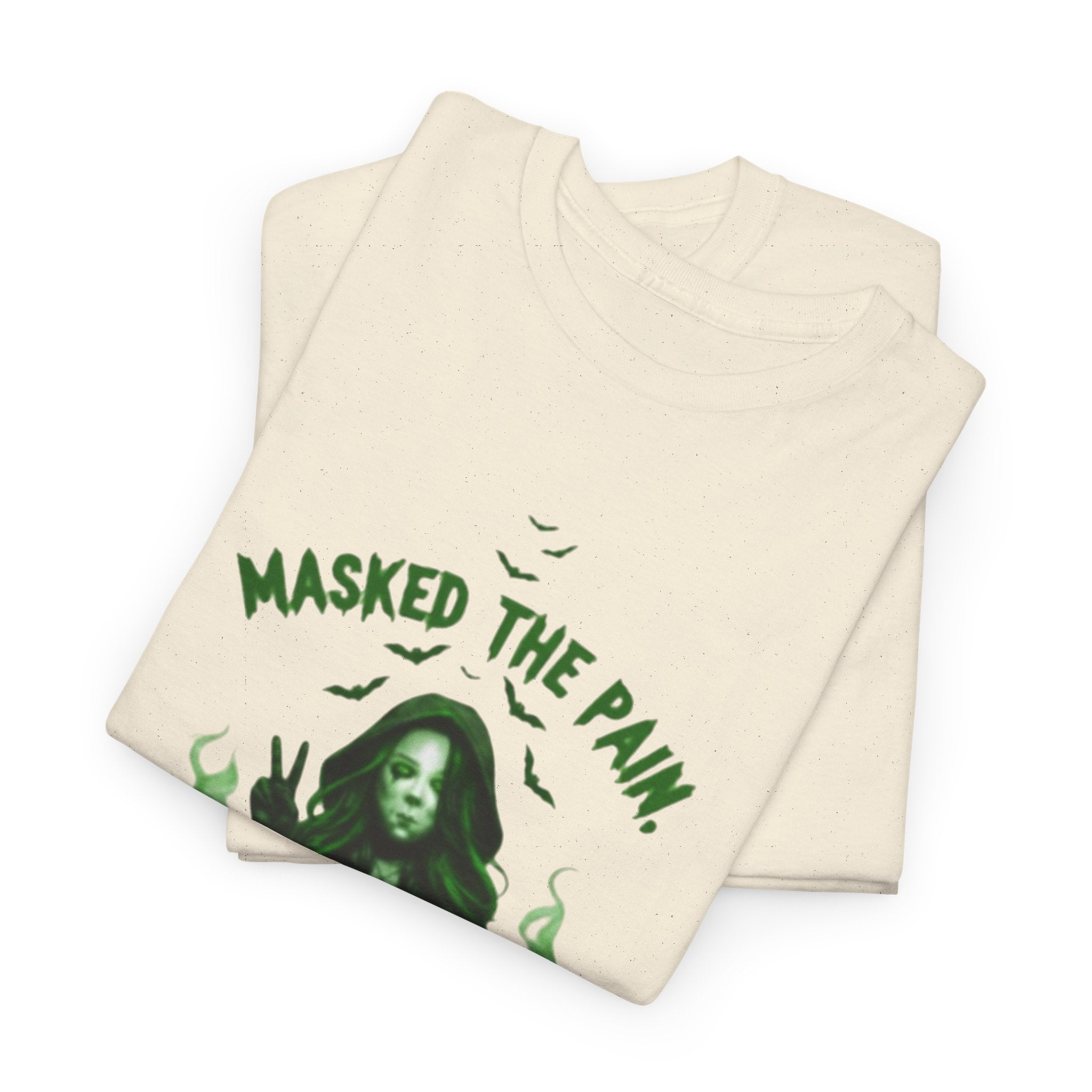 Recovery Awareness Tee, Masked The Pain Shirt, Unisex Cotton T-Shirt, Support Mental Health, Gift for Friends and Family, Recovery [...]