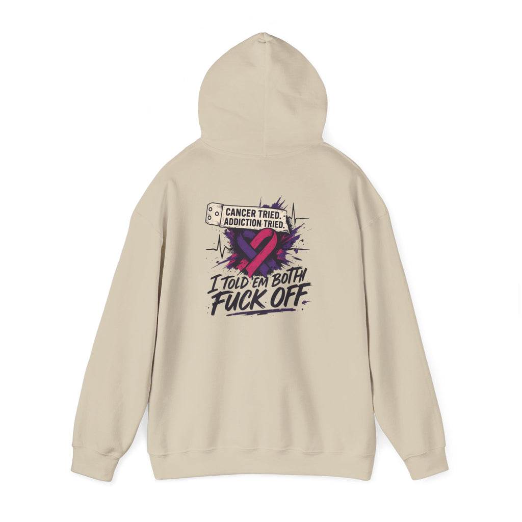 Recovery Themed Unisex Hoodie, Cozy Casual Wear, Cancer Awareness Apparel, Supportive Gift for Friends and Family, Perfect for Fall [...]
