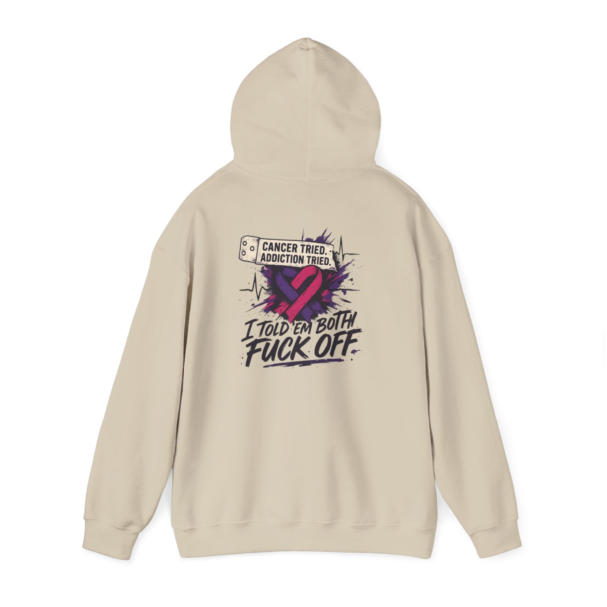 Recovery Themed Unisex Hoodie, Cozy Casual Wear, Cancer Awareness Apparel, Supportive Gift for Friends and Family, Perfect for Fall [...]
