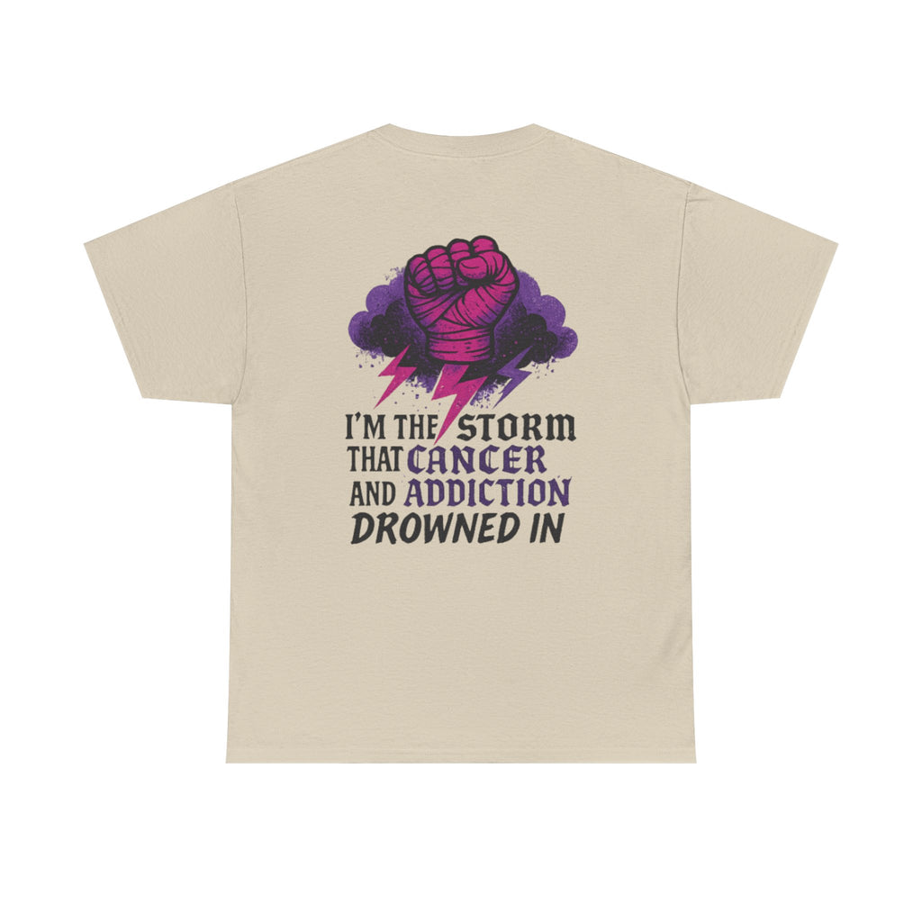 Empowering Unisex T-Shirt, Cancer Awareness Tee, Addiction Recovery Shirt, Inspirational Gift, Motivational Apparel