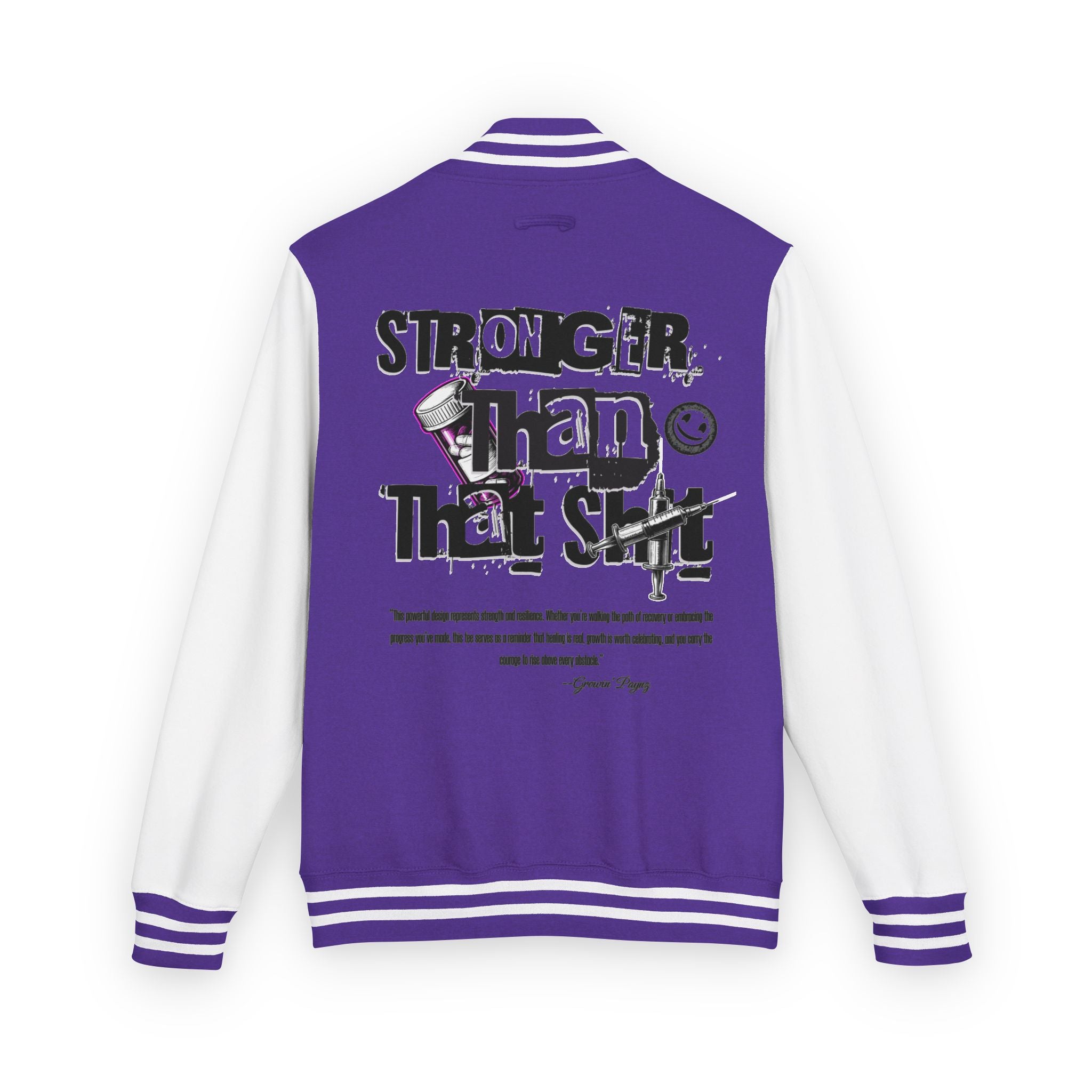 Unisex Heavyweight Letterman Jacket - Bold Statement Piece for Champions, College Apparel, Trendy Outerwear, Sports Team Jacket, Gift [...]