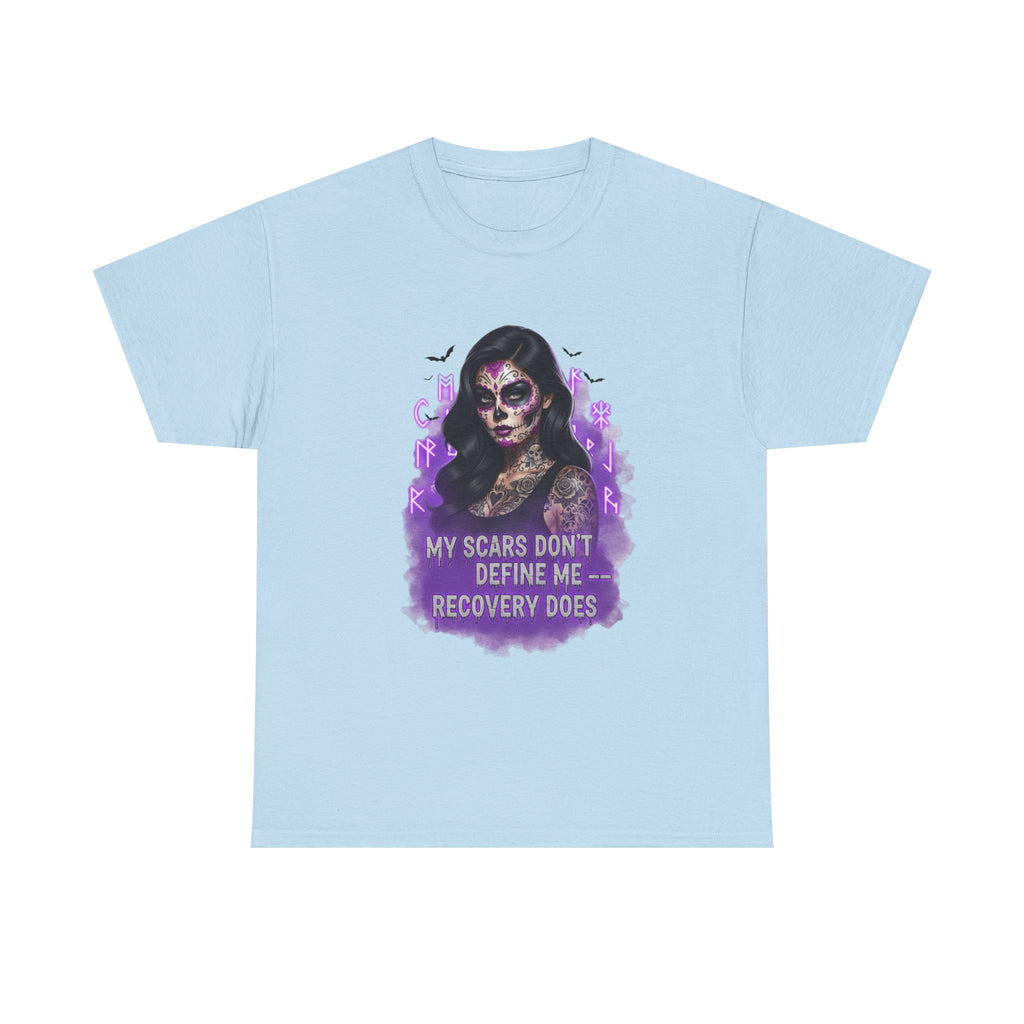 Empowering Recovery Graphic Tee, Unisex Cotton Shirt, Inspirational Apparel, Mental Health Awareness, Gift for Friends, Motivational Wear