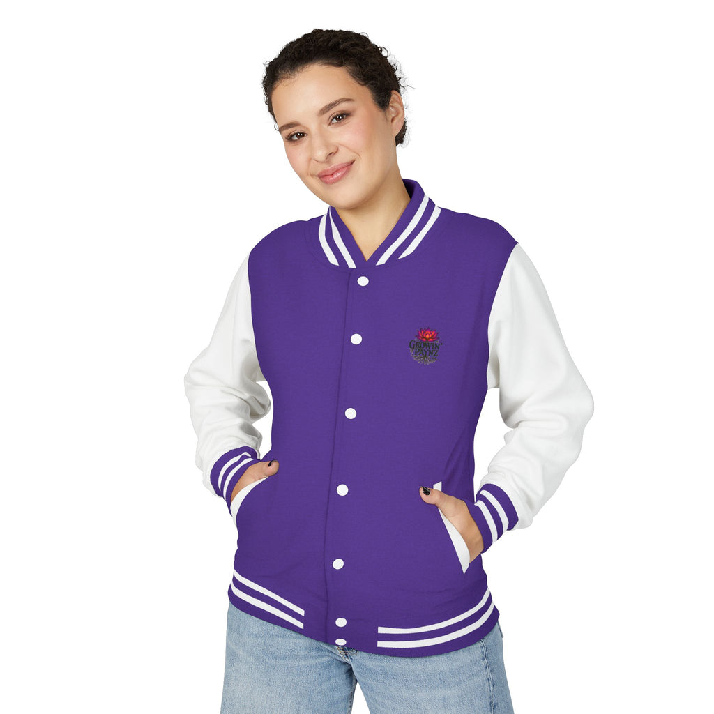 Healing Like a Mother Letterman Jacket, Unisex Varsity Jacket, Trendy Outerwear, Gift for Moms, Stylish Letterman for Her, Casual [...]