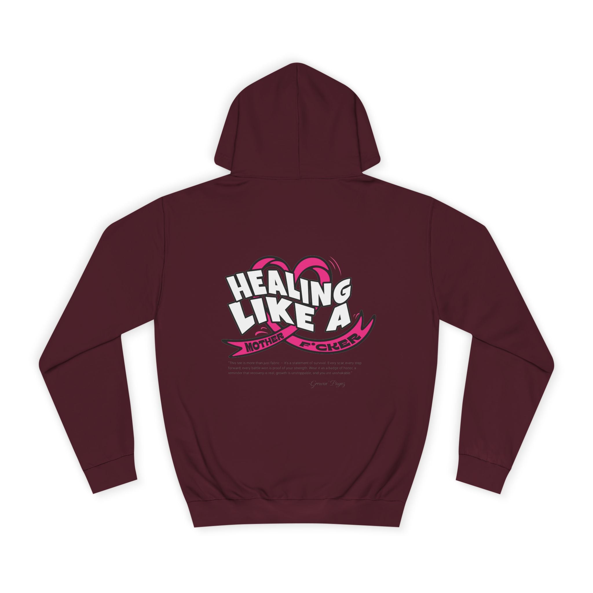 Healing Like a Cheer Unisex College Hoodie, Motivational Sweatshirt, Cozy Gift for Students, Inspirational Apparel, Universitiy Spirit [...]