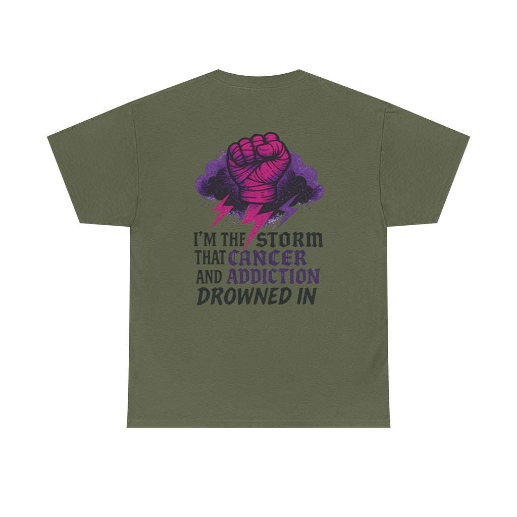 Empowering Unisex T-Shirt, Cancer Awareness Tee, Addiction Recovery Shirt, Inspirational Gift, Motivational Apparel