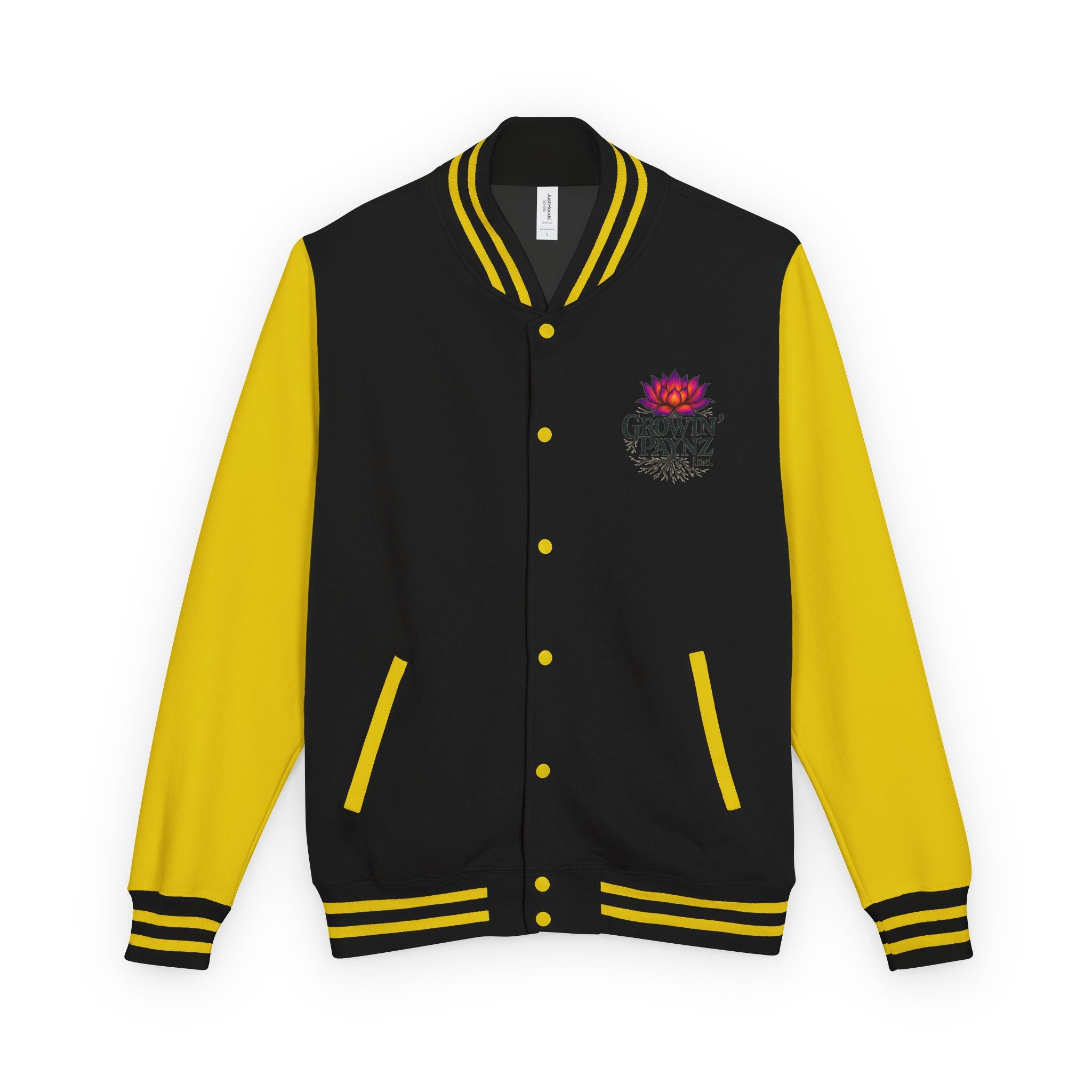 Unisex Heavyweight Letterman Jacket with Unique Graphic Design, Trendy Varsity Style, Casual Outerwear, Gift for Him/Her, Perfect for [...]