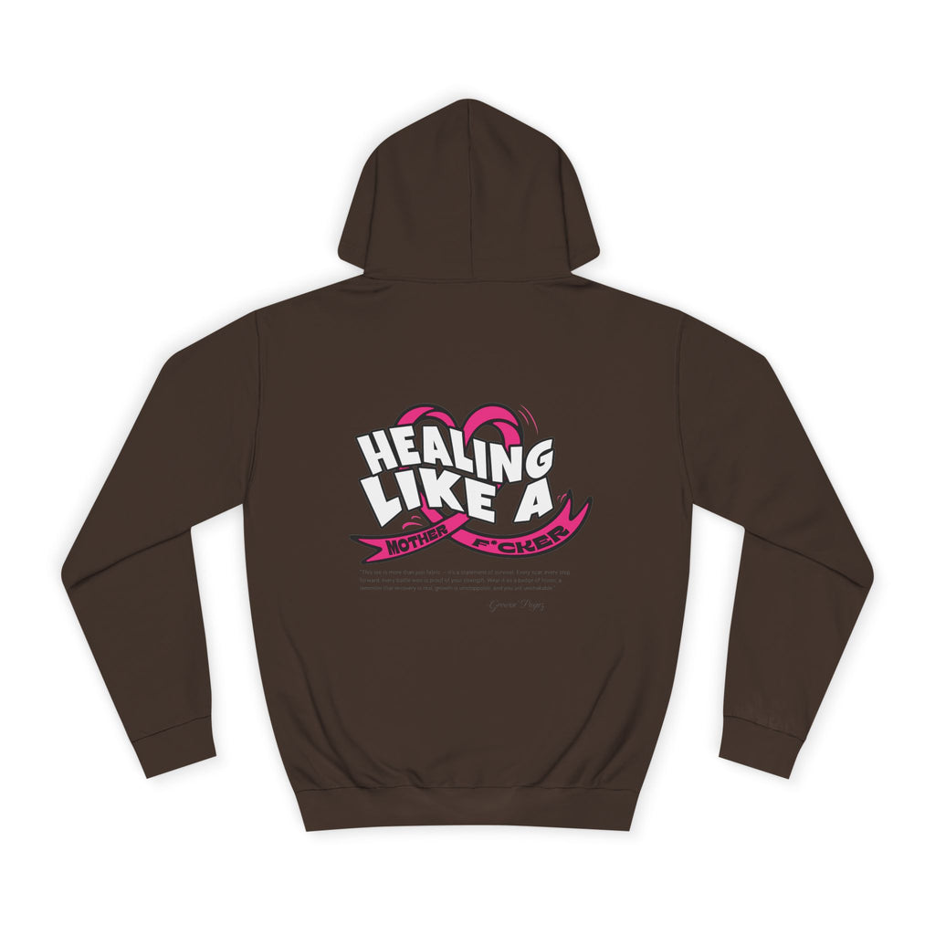 Healing Like a Cheer Unisex College Hoodie, Motivational Sweatshirt, Cozy Gift for Students, Inspirational Apparel, Universitiy Spirit [...]