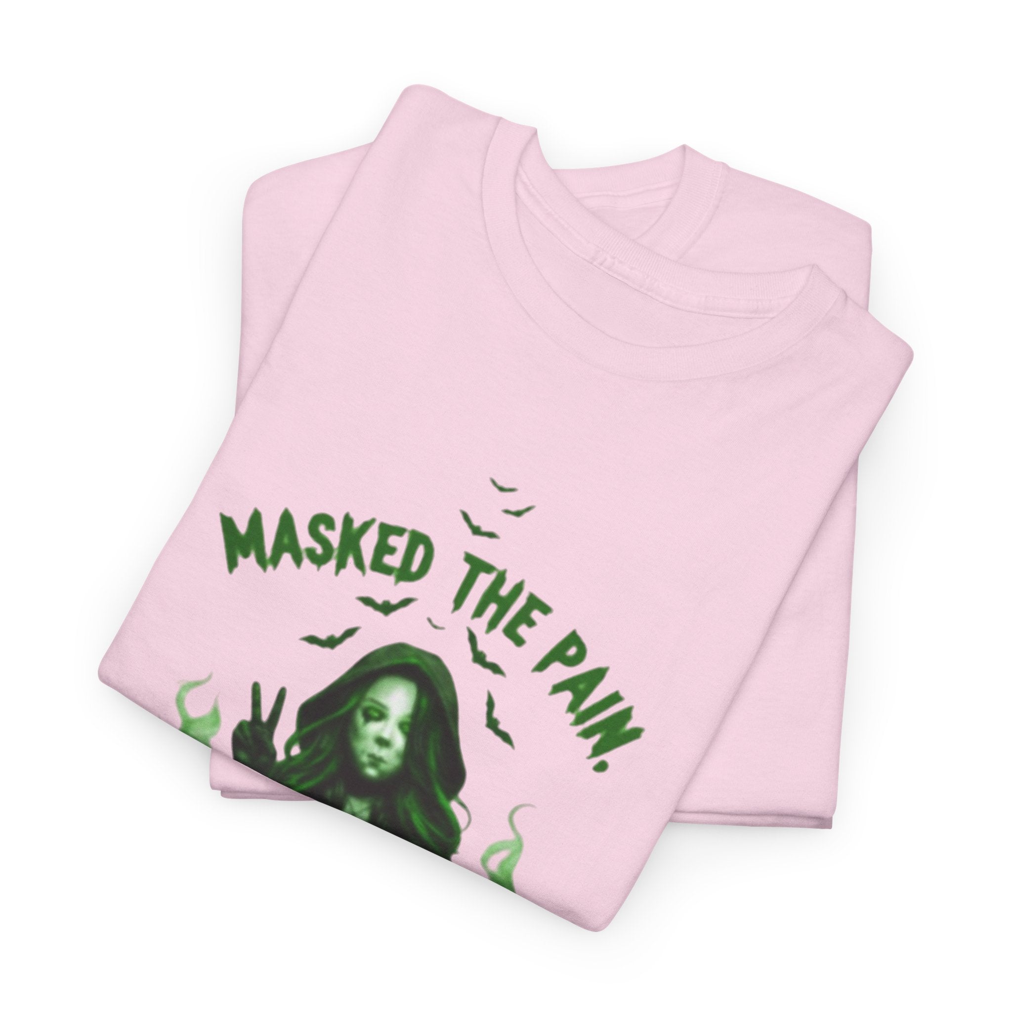 Recovery Awareness Tee, Masked The Pain Shirt, Unisex Cotton T-Shirt, Support Mental Health, Gift for Friends and Family, Recovery [...]