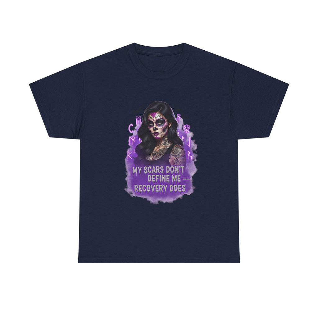 Empowering Recovery Graphic Tee, Unisex Cotton Shirt, Inspirational Apparel, Mental Health Awareness, Gift for Friends, Motivational Wear