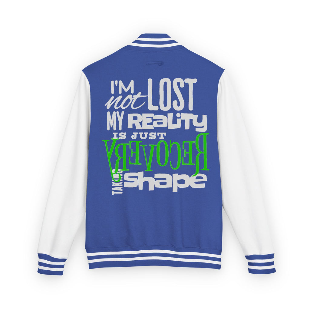 Unisex Heavyweight Letterman Jacket - Retro Inspired, Casual Wear, Perfect Gift for Friends, Motivational Statement, Unisex Fashion
