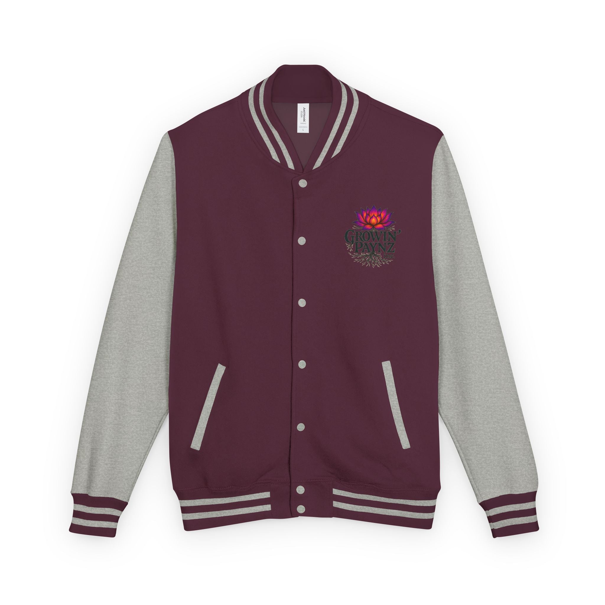 Unisex Heavyweight Letterman Jacket with Unique Graphic Design, Trendy Varsity Style, Casual Outerwear, Gift for Him/Her, Perfect for [...]