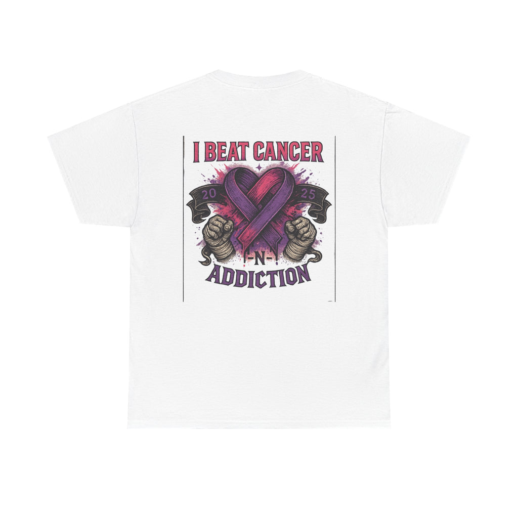 Inspirational Unisex Tee for Cancer Awareness, Beat Cancer Apparel, Gift for Fighters, Recovery Support T-Shirt, Celebration of Strength