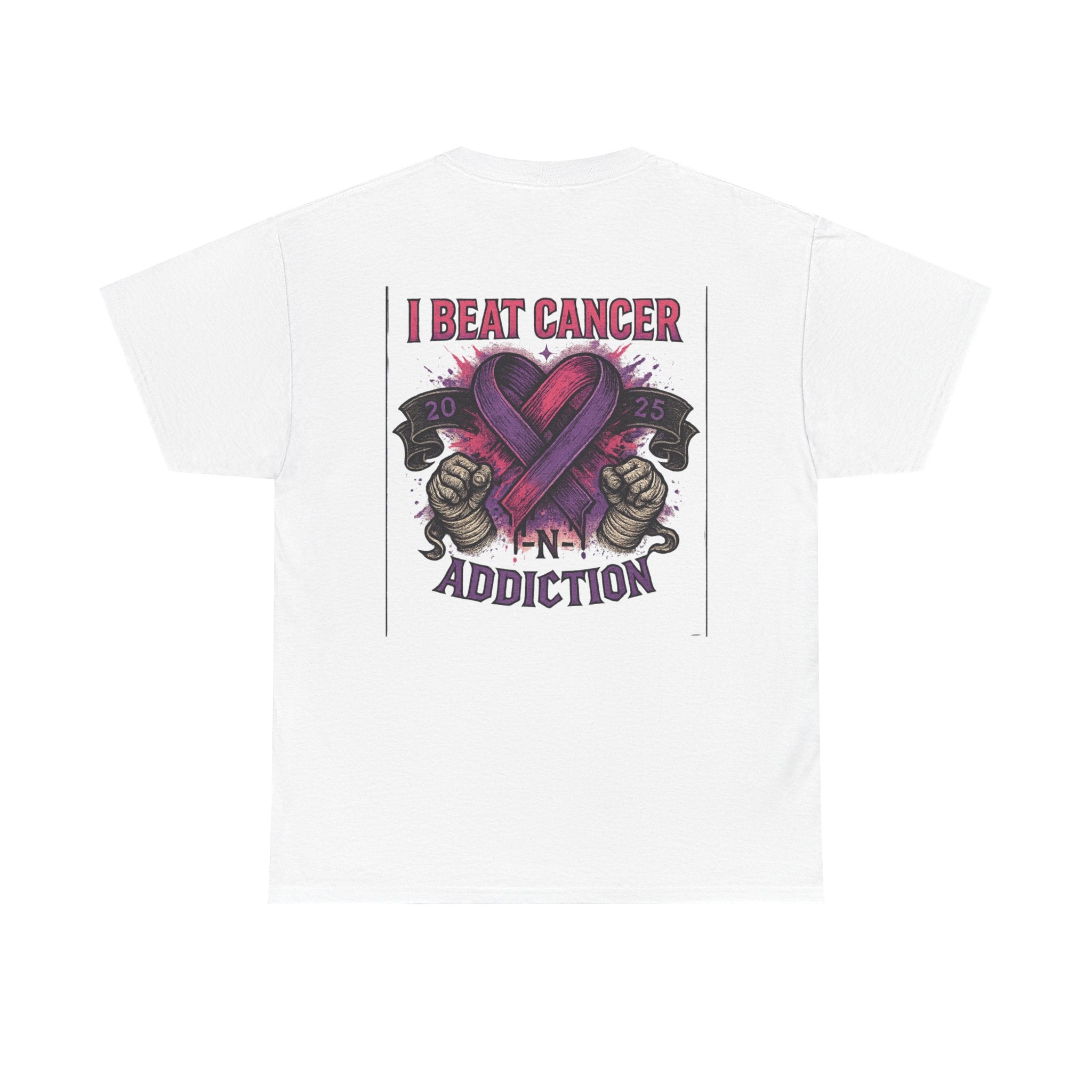 Inspirational Unisex Tee for Cancer Awareness, Beat Cancer Apparel, Gift for Fighters, Recovery Support T-Shirt, Celebration of Strength