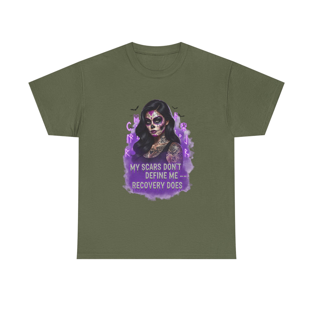 Empowering Recovery Graphic Tee, Unisex Cotton Shirt, Inspirational Apparel, Mental Health Awareness, Gift for Friends, Motivational Wear