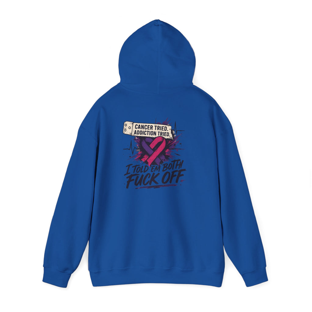 Recovery Themed Unisex Hoodie, Cozy Casual Wear, Cancer Awareness Apparel, Supportive Gift for Friends and Family, Perfect for Fall [...]