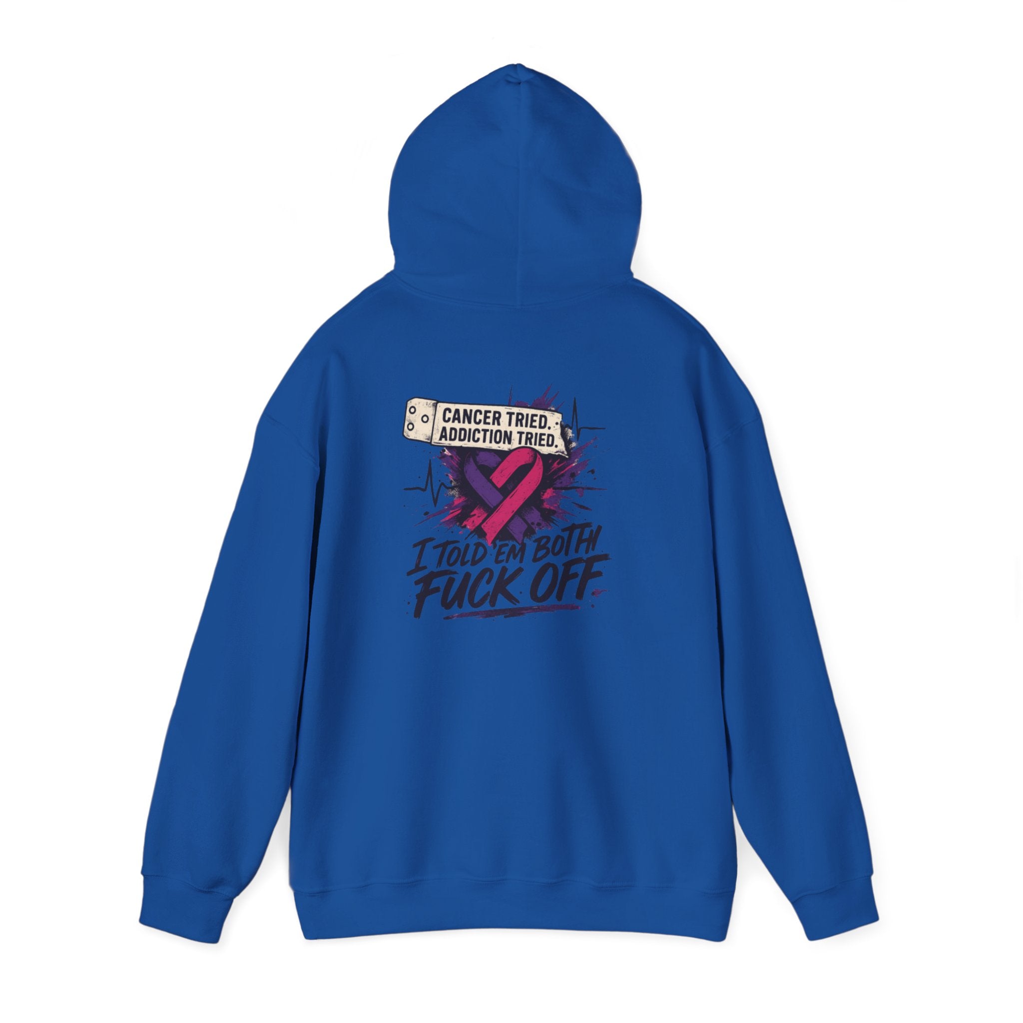 Recovery Themed Unisex Hoodie, Cozy Casual Wear, Cancer Awareness Apparel, Supportive Gift for Friends and Family, Perfect for Fall [...]
