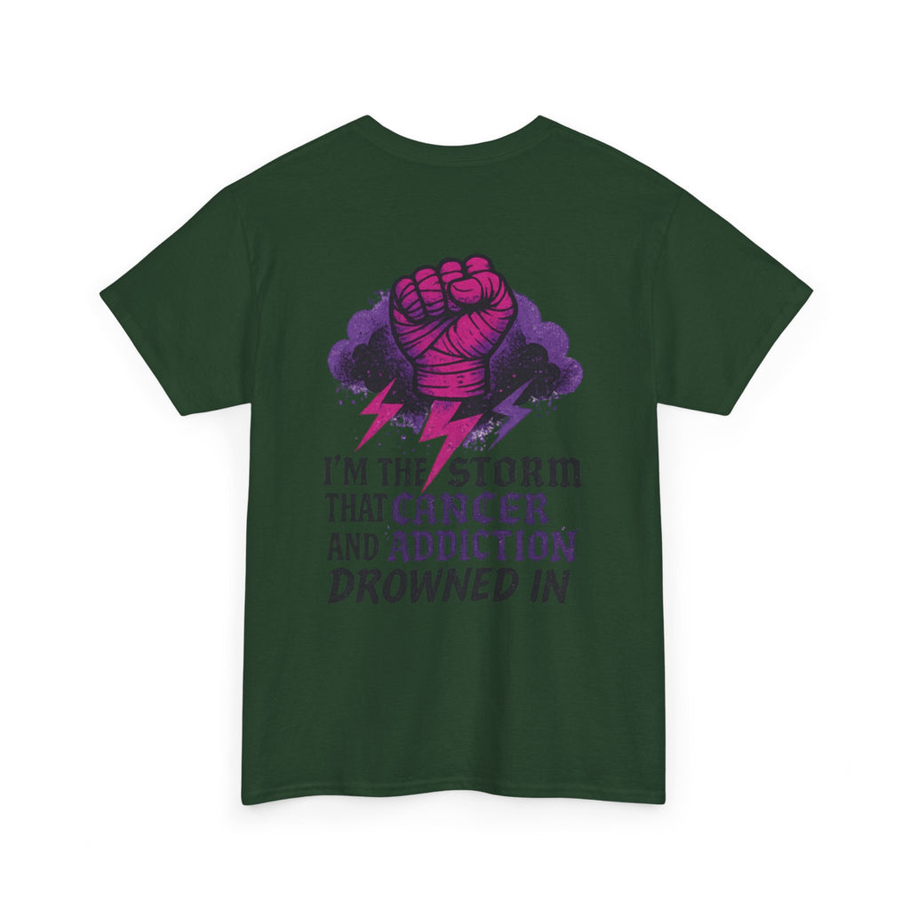 Empowering Unisex T-Shirt, Cancer Awareness Tee, Addiction Recovery Shirt, Inspirational Gift, Motivational Apparel