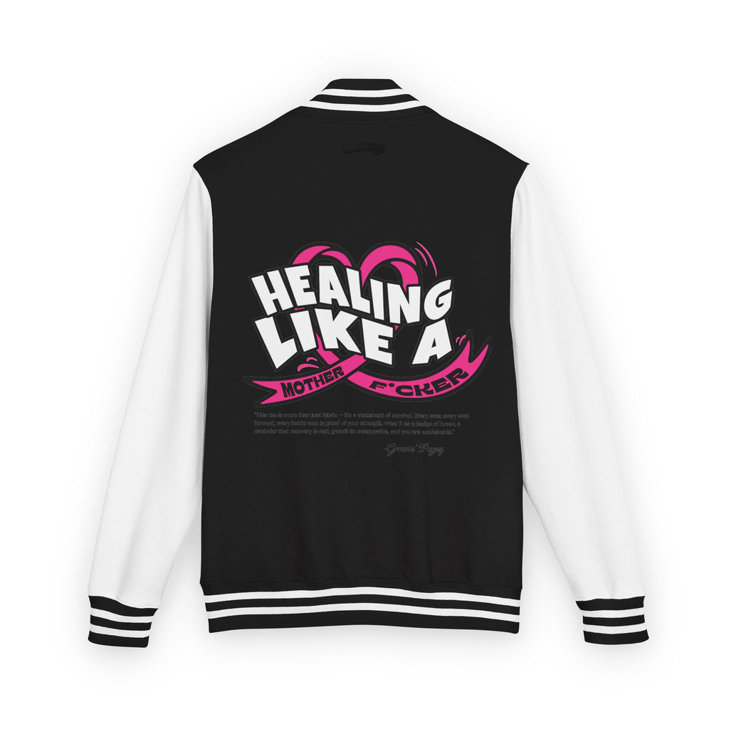 Healing Like a Mother Letterman Jacket, Unisex Varsity Jacket, Trendy Outerwear, Gift for Moms, Stylish Letterman for Her, Casual [...]