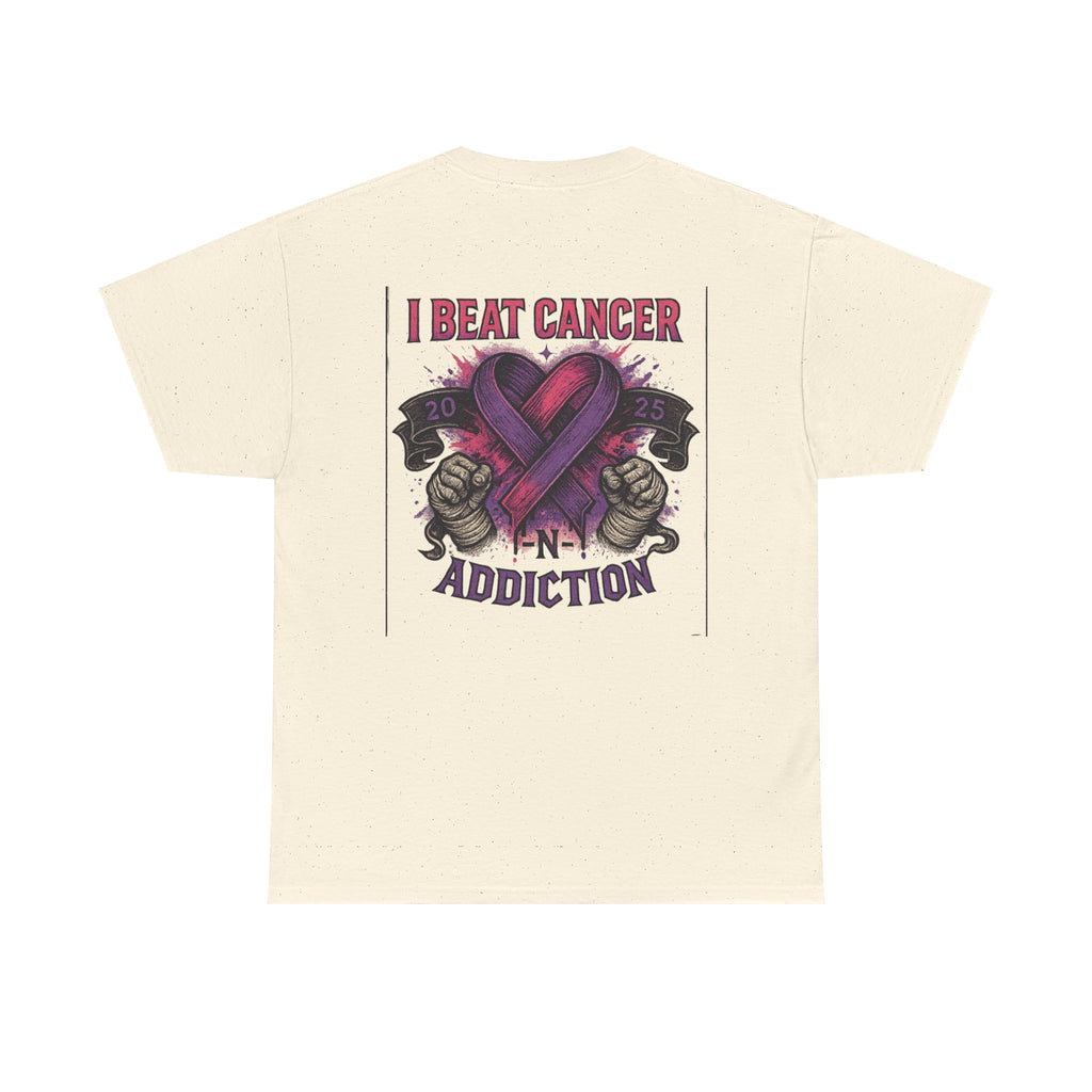 Inspirational Unisex Tee for Cancer Awareness, Beat Cancer Apparel, Gift for Fighters, Recovery Support T-Shirt, Celebration of Strength