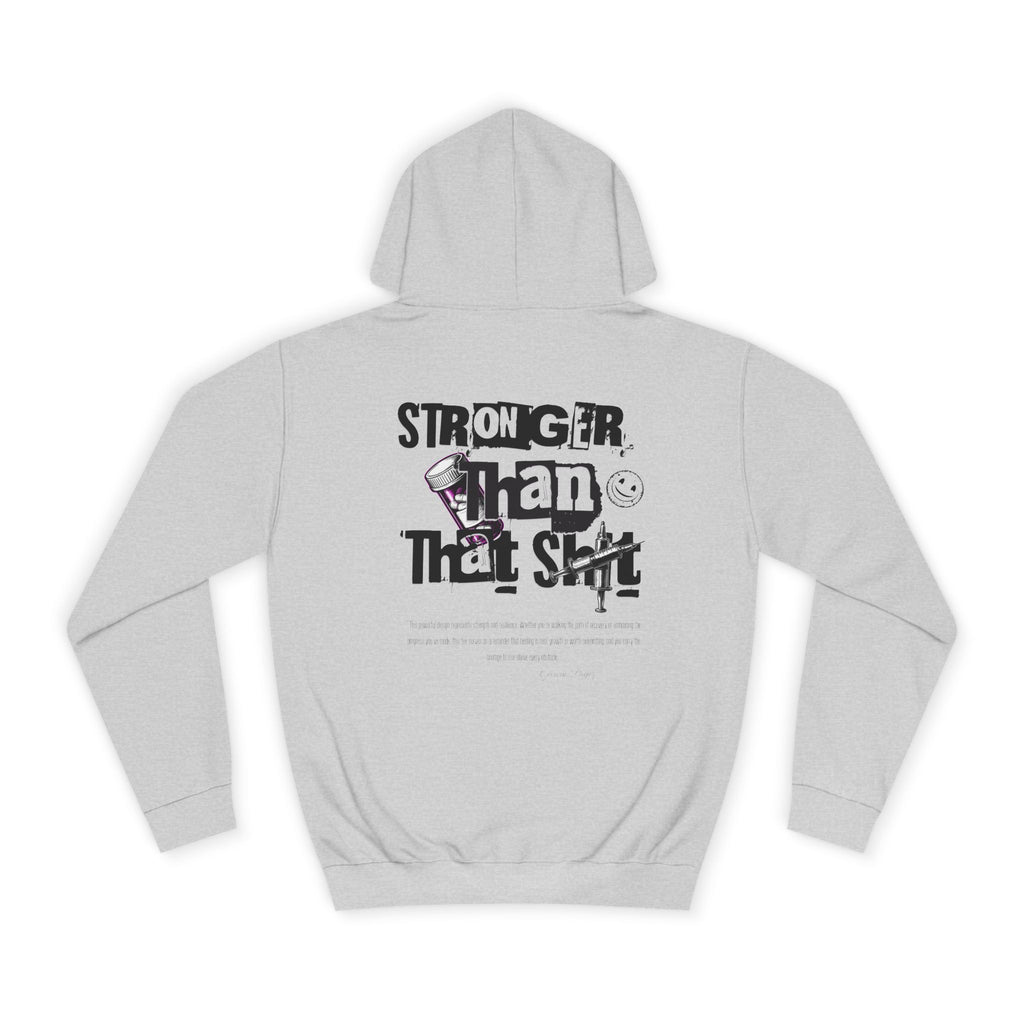 Vibrant Motivational College Hoodie, Unisex Apparel for Students, Perfect for Graduation, Casual Wear, Inspiring Gift for Friends