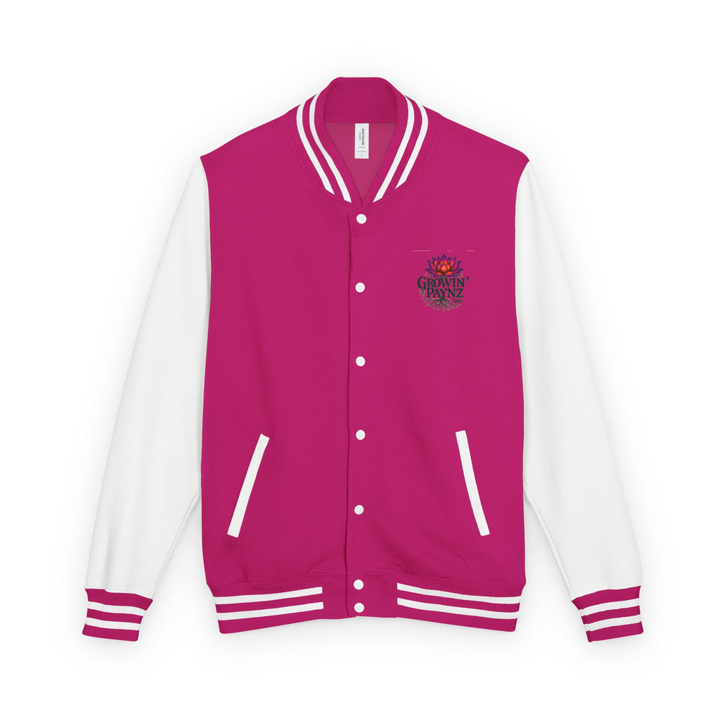 Unisex Heavyweight Letterman Jacket - Retro Style, Motivational Quote, Jacket for Sports Lovers, College Apparel, Gift for Graduates