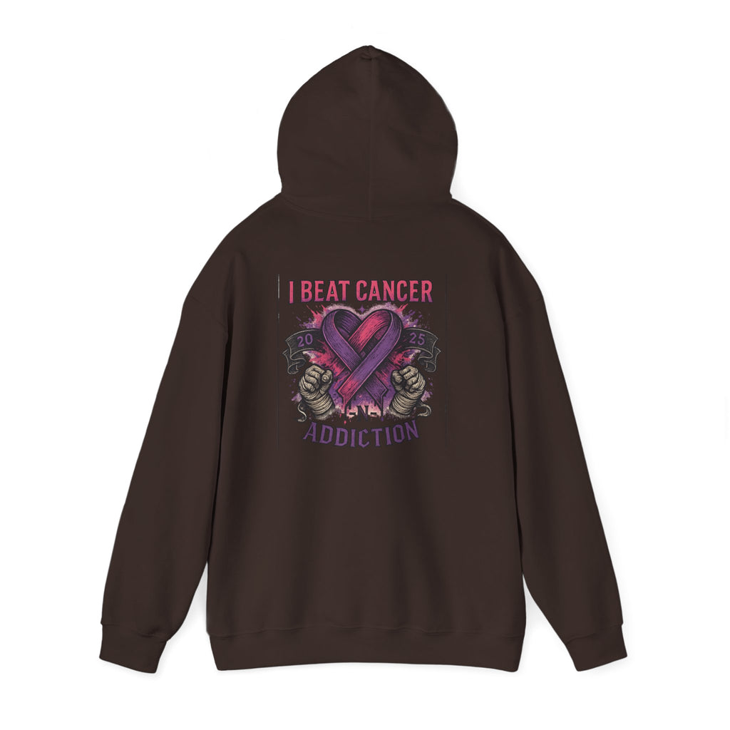 Hope & Strength Unisex Hoodie: Cancer Awareness, Compassion, Inspirational Gift, Comfort Wear, Supportive Apparel