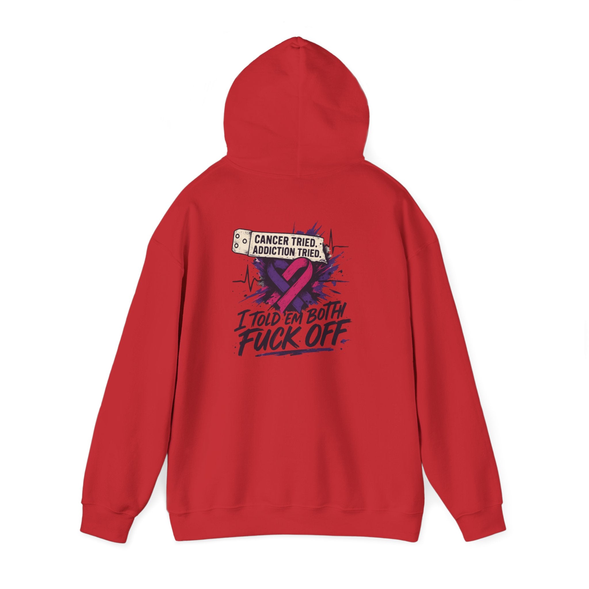 Recovery Themed Unisex Hoodie, Cozy Casual Wear, Cancer Awareness Apparel, Supportive Gift for Friends and Family, Perfect for Fall [...]