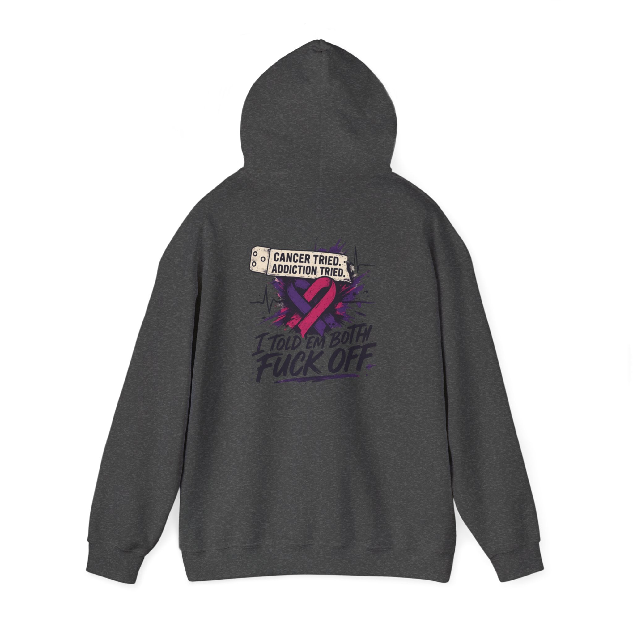 Recovery Themed Unisex Hoodie, Cozy Casual Wear, Cancer Awareness Apparel, Supportive Gift for Friends and Family, Perfect for Fall [...]
