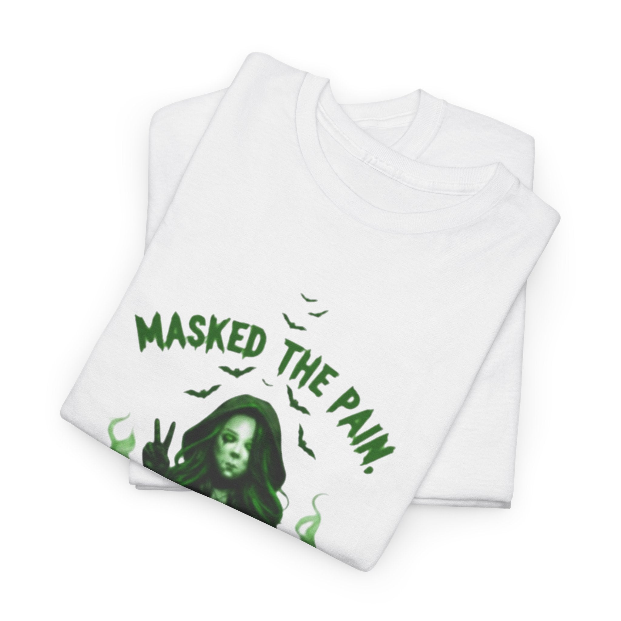 Recovery Awareness Tee, Masked The Pain Shirt, Unisex Cotton T-Shirt, Support Mental Health, Gift for Friends and Family, Recovery [...]