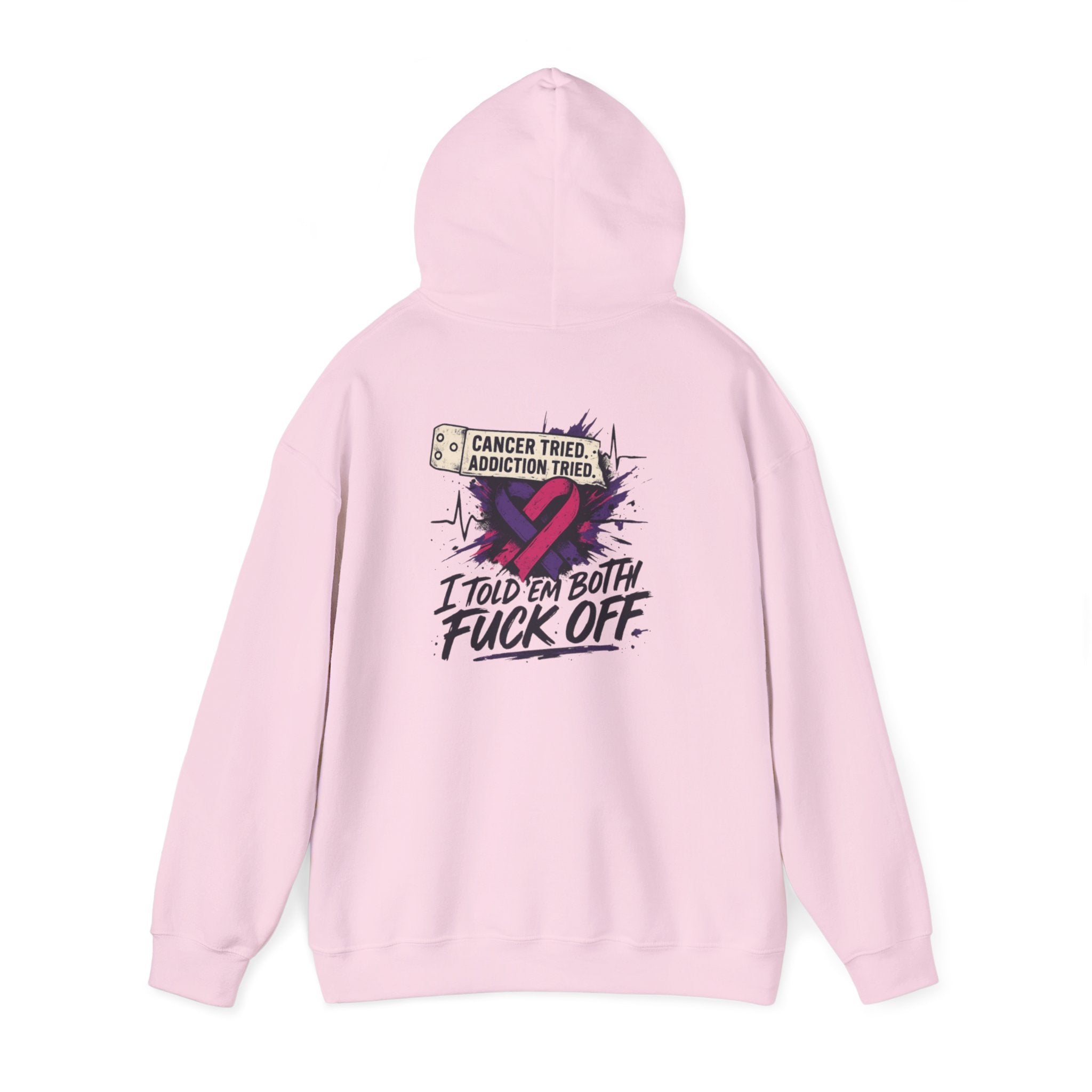 Recovery Themed Unisex Hoodie, Cozy Casual Wear, Cancer Awareness Apparel, Supportive Gift for Friends and Family, Perfect for Fall [...]