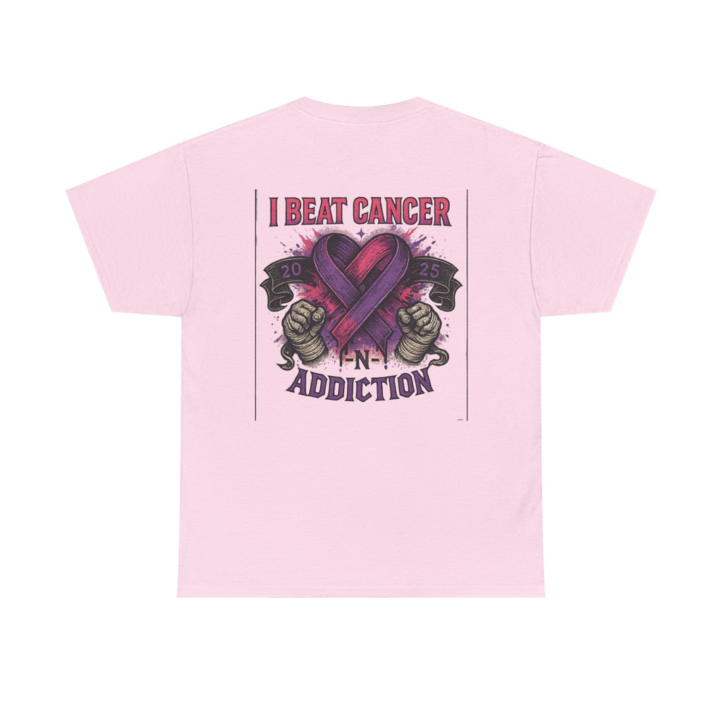 Inspirational Unisex Tee for Cancer Awareness, Beat Cancer Apparel, Gift for Fighters, Recovery Support T-Shirt, Celebration of Strength