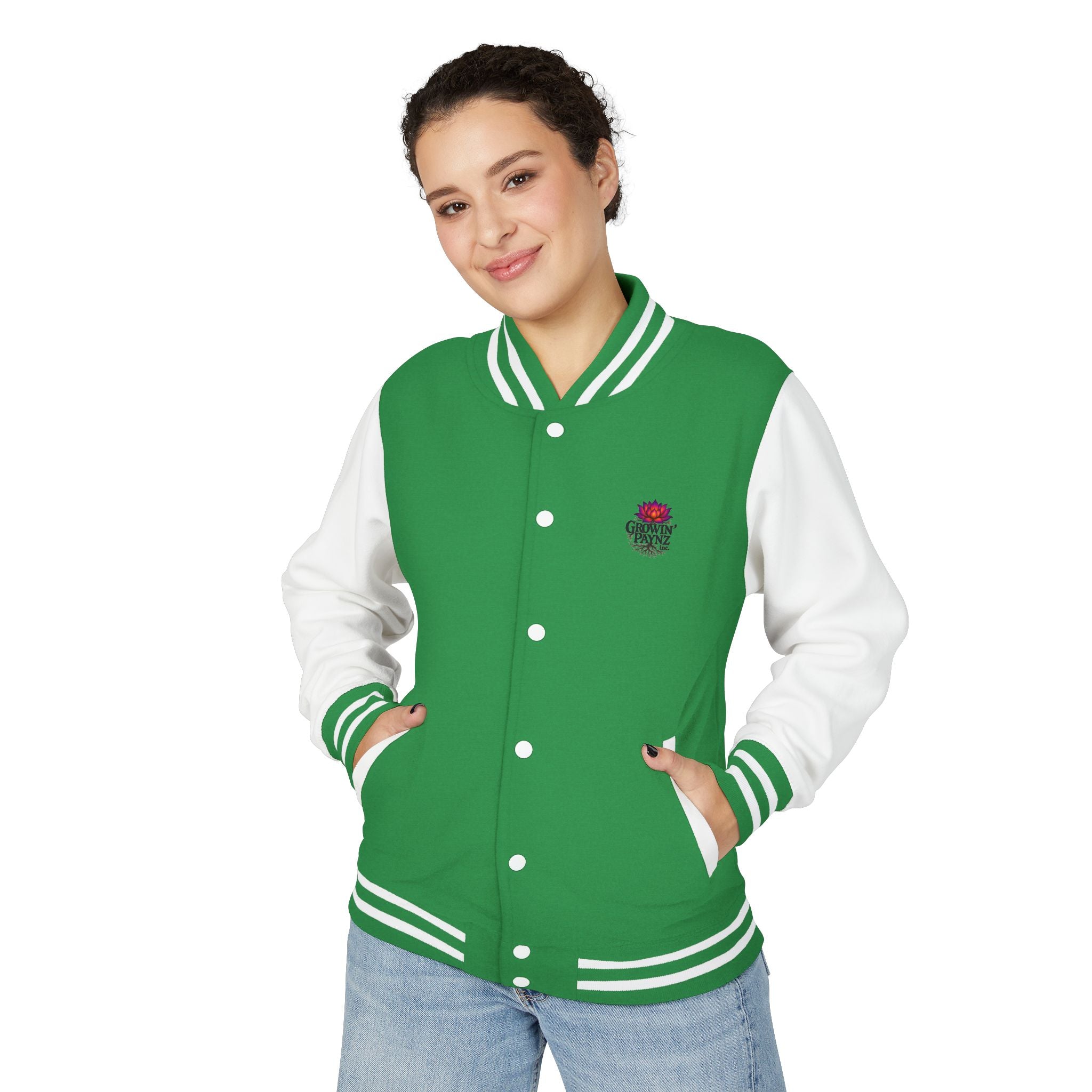 Healing Like a Mother Letterman Jacket, Unisex Varsity Jacket, Trendy Outerwear, Gift for Moms, Stylish Letterman for Her, Casual [...]