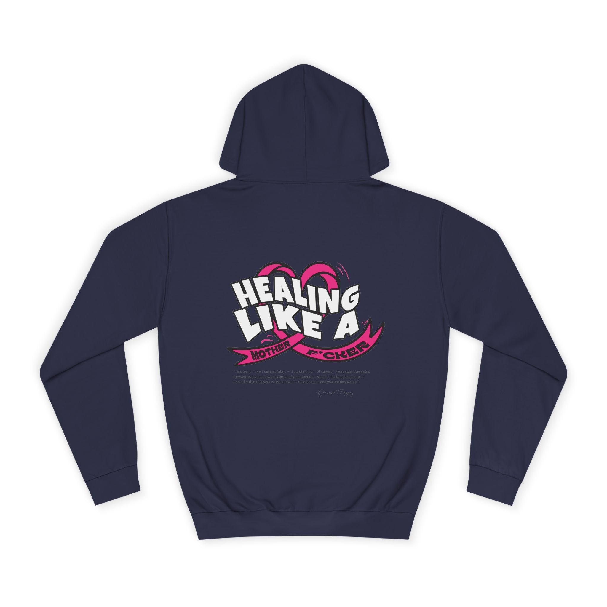 Healing Like a Cheer Unisex College Hoodie, Motivational Sweatshirt, Cozy Gift for Students, Inspirational Apparel, Universitiy Spirit [...]