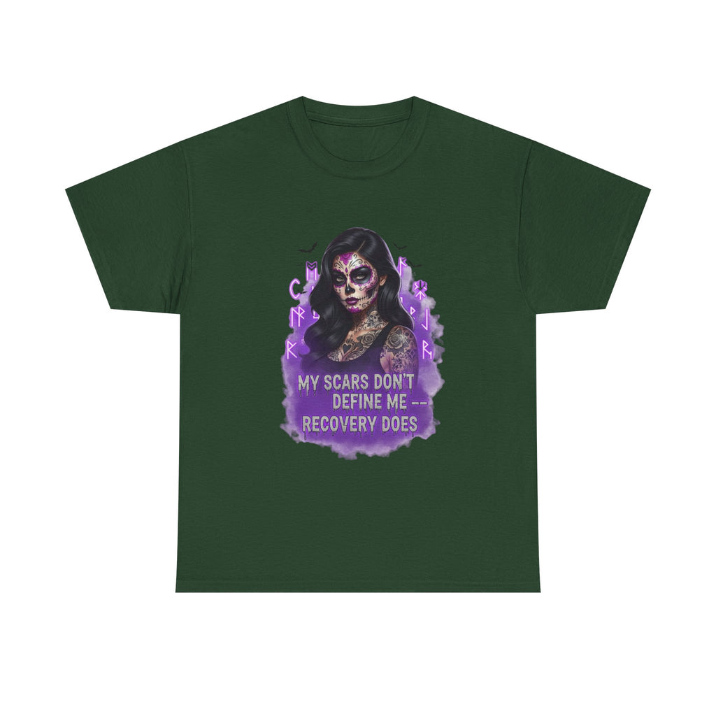 Empowering Recovery Graphic Tee, Unisex Cotton Shirt, Inspirational Apparel, Mental Health Awareness, Gift for Friends, Motivational Wear