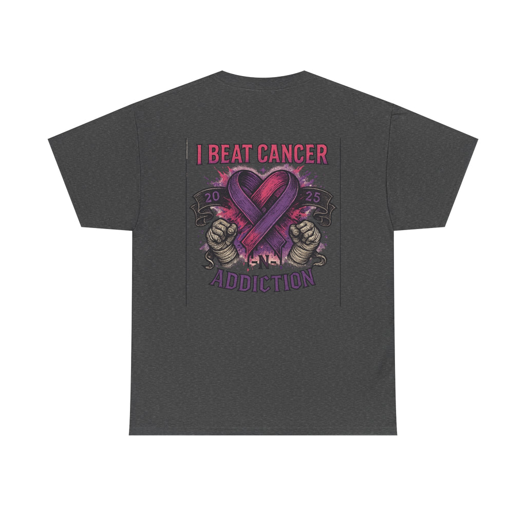 Inspirational Unisex Tee for Cancer Awareness, Beat Cancer Apparel, Gift for Fighters, Recovery Support T-Shirt, Celebration of Strength
