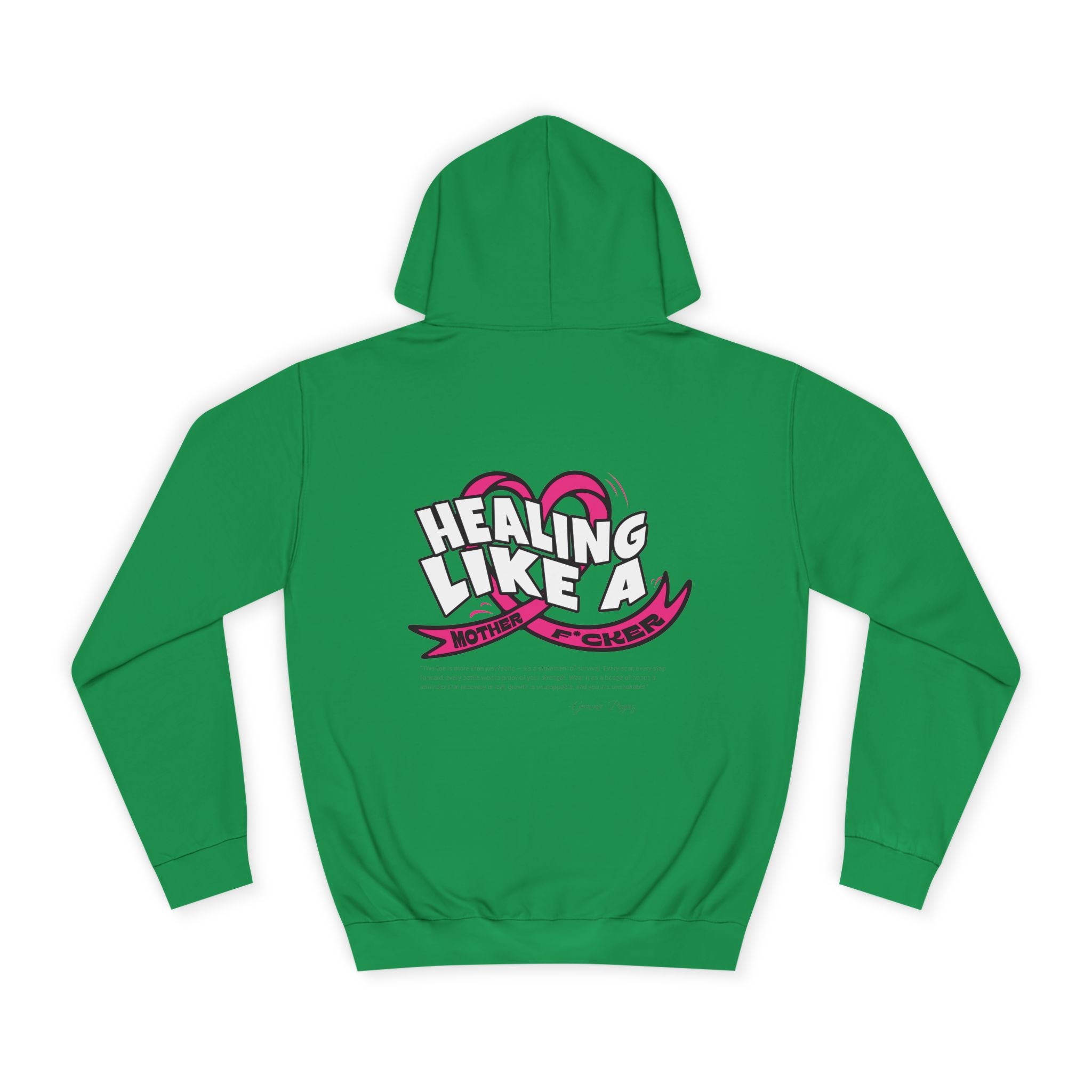 Healing Like a Cheer Unisex College Hoodie, Motivational Sweatshirt, Cozy Gift for Students, Inspirational Apparel, Universitiy Spirit [...]