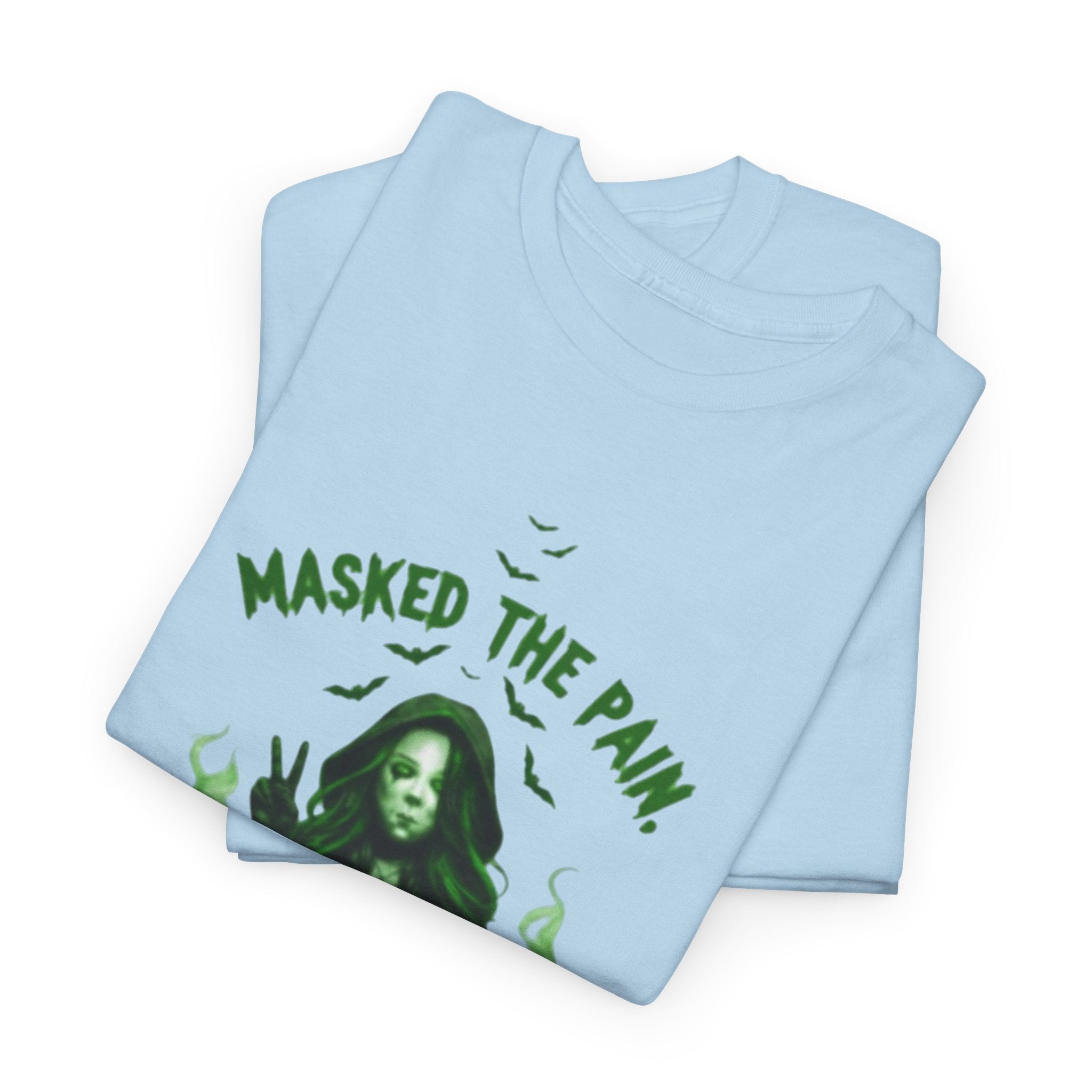 Recovery Awareness Tee, Masked The Pain Shirt, Unisex Cotton T-Shirt, Support Mental Health, Gift for Friends and Family, Recovery [...]