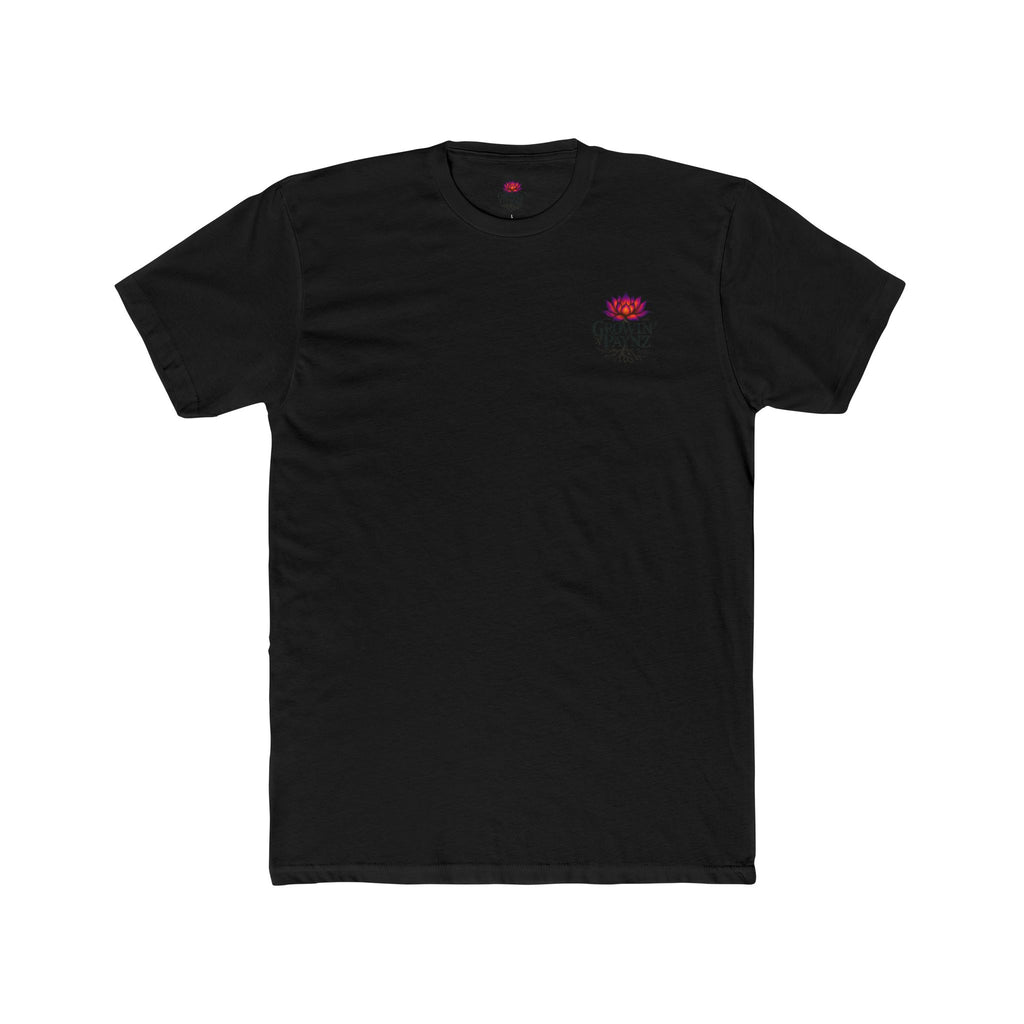 (DESIGN ON BACK) Reality Shape Unisex Cotton Crew Tee, Motivational Tee, Comfortable Casual Wear, Graphic T-Shirt, Gift for Dreamers, Unique Tee