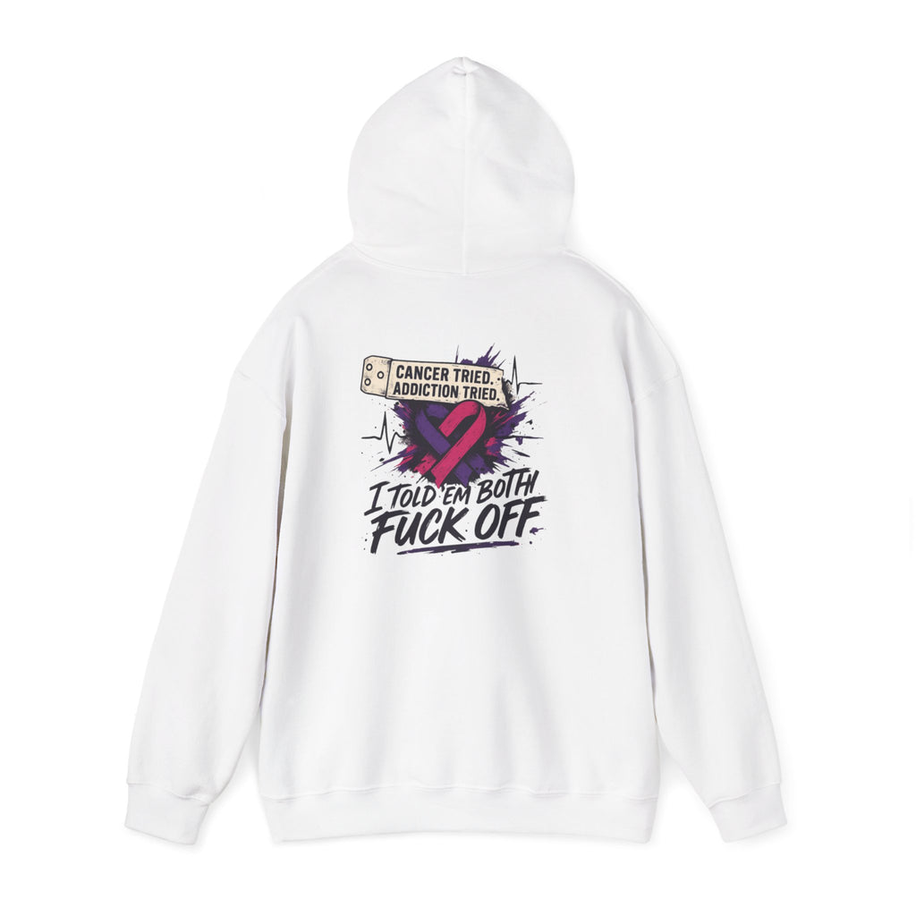 Recovery Themed Unisex Hoodie, Cozy Casual Wear, Cancer Awareness Apparel, Supportive Gift for Friends and Family, Perfect for Fall [...]