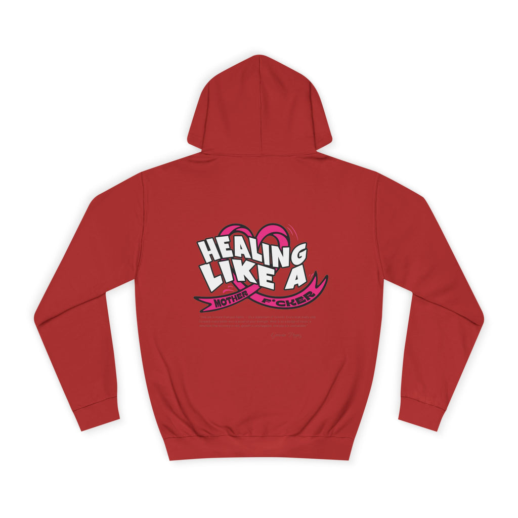 Healing Like a Cheer Unisex College Hoodie, Motivational Sweatshirt, Cozy Gift for Students, Inspirational Apparel, Universitiy Spirit [...]