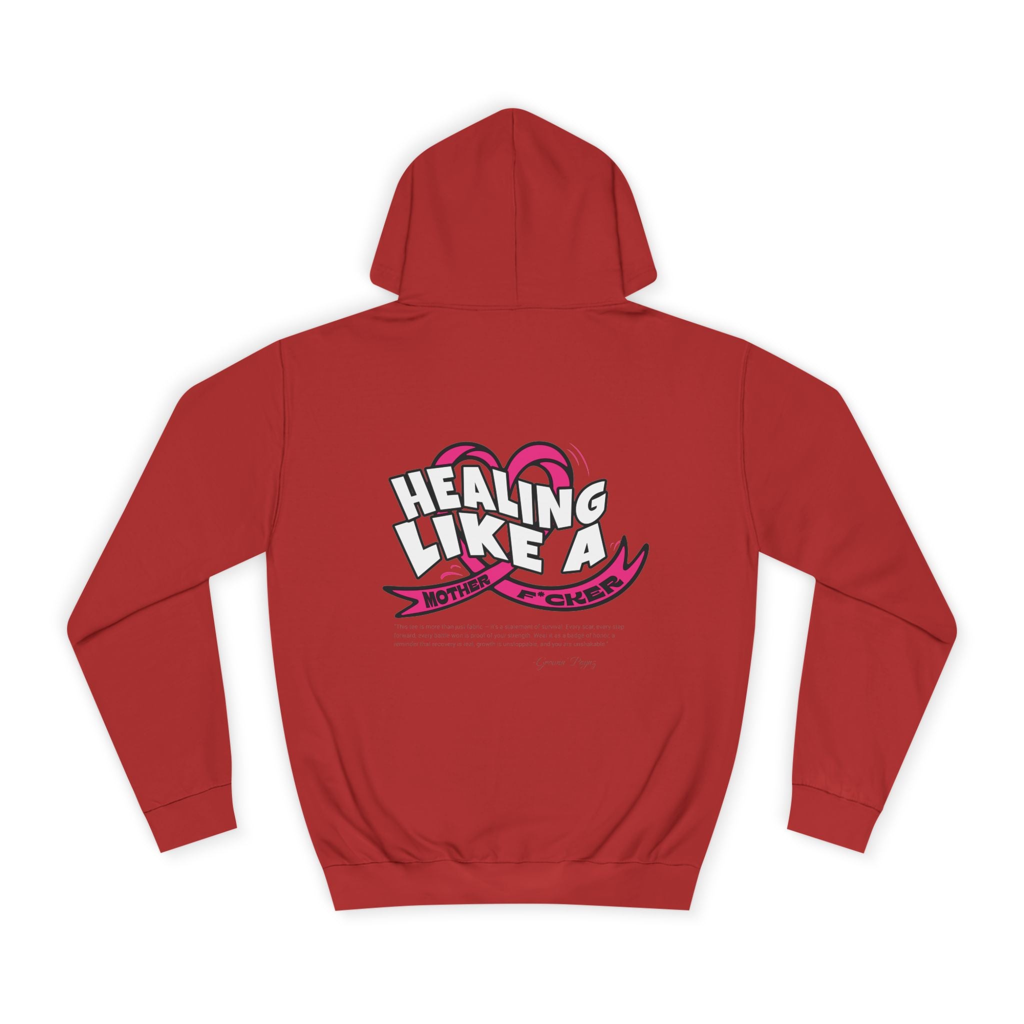 Healing Like a Cheer Unisex College Hoodie, Motivational Sweatshirt, Cozy Gift for Students, Inspirational Apparel, Universitiy Spirit [...]