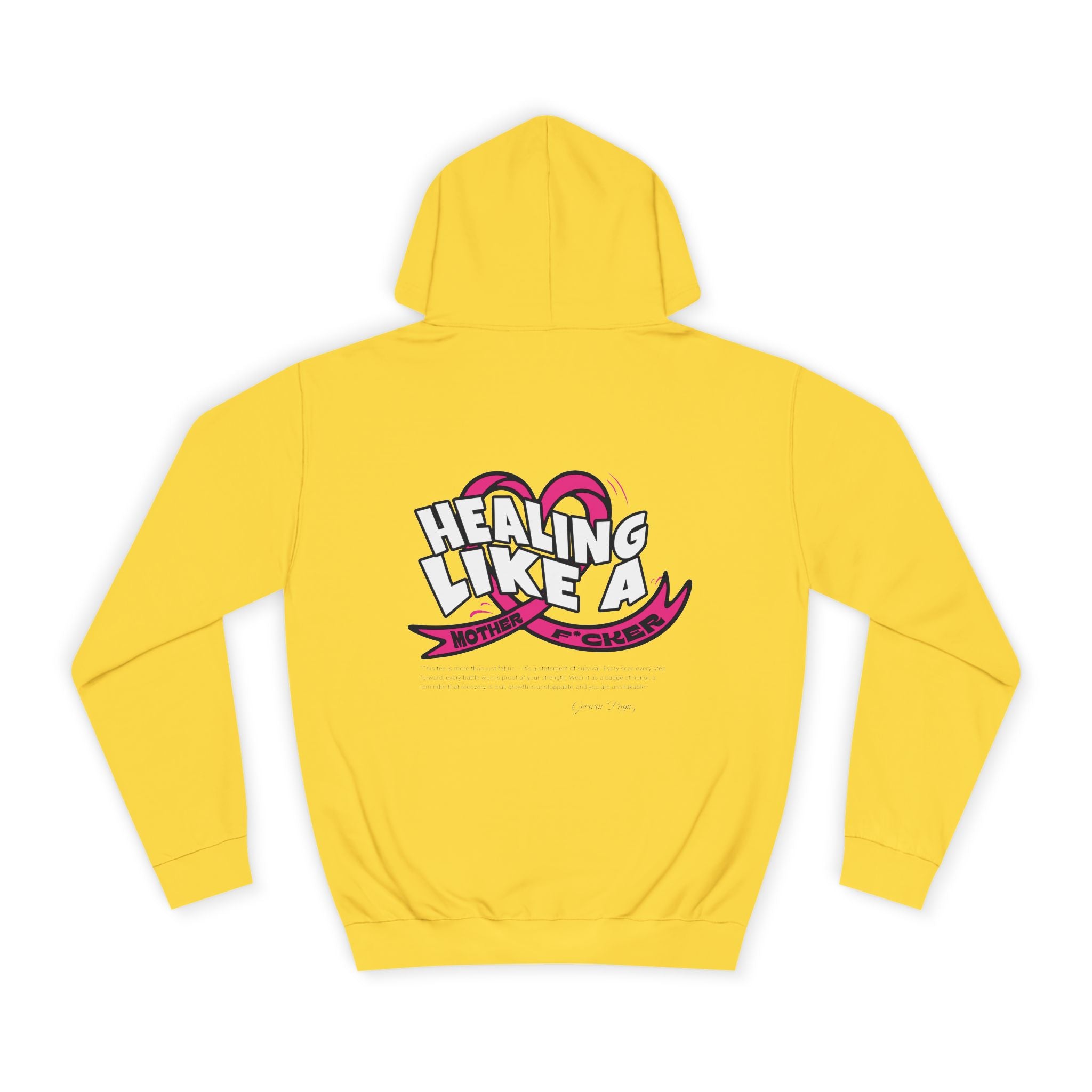 Healing Like a Cheer Unisex College Hoodie, Motivational Sweatshirt, Cozy Gift for Students, Inspirational Apparel, Universitiy Spirit [...]
